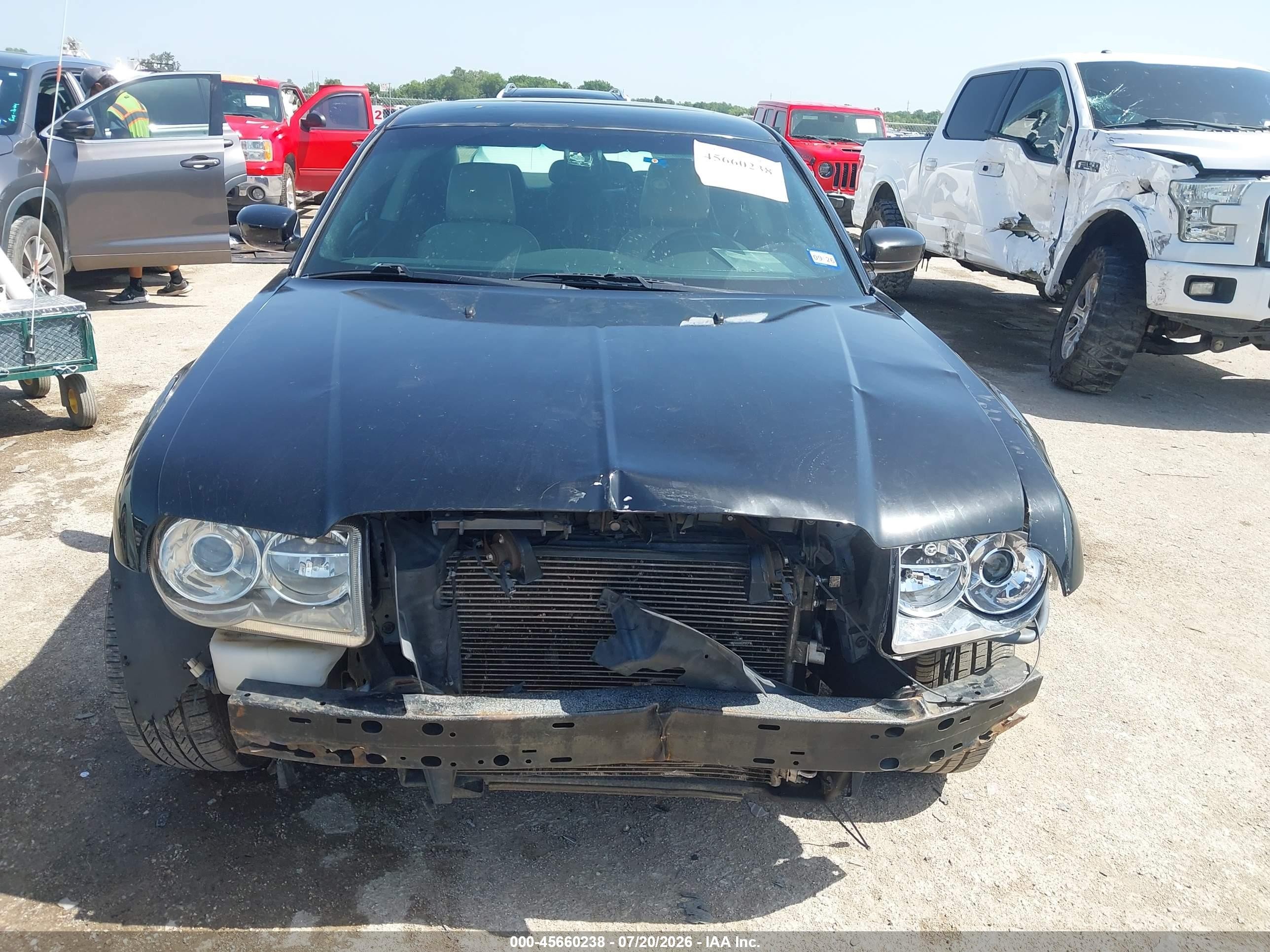 2007 Chrysler 300c   Черный vin: 2C3KA63HX7H884520