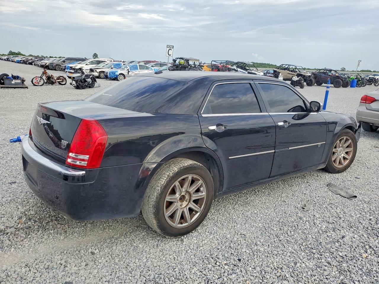 2009 Chrysler 300 300c Синий vin: 2C3KA63T99H580926