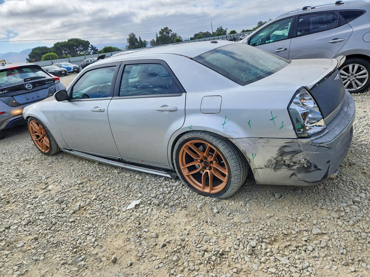 2006 Chrysler 300c Srt-8 Silver vin: 2C3KA73W16H223767
