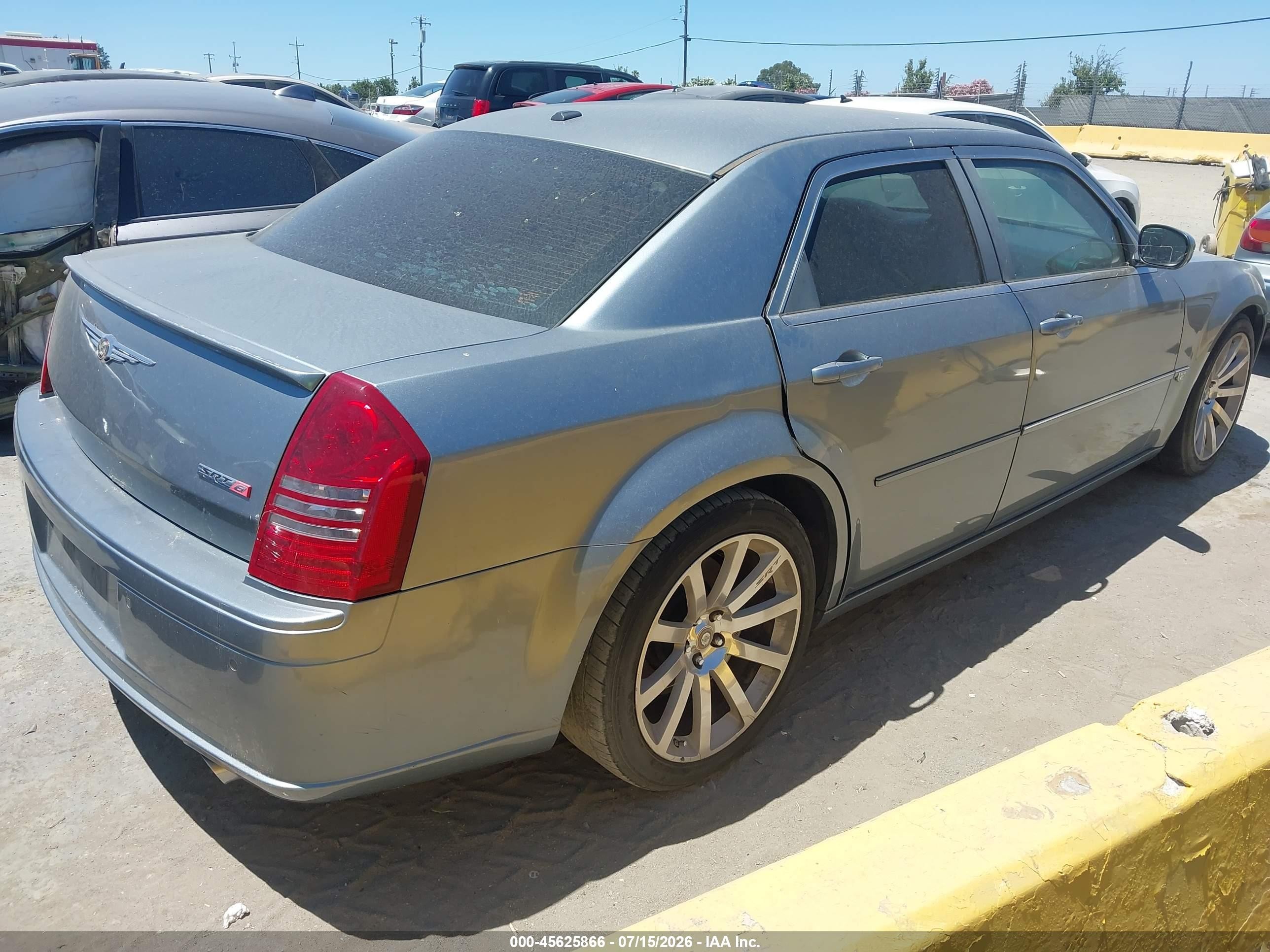 2006 Chrysler 300c Srt8 Gray vin: 2C3KA73W36H508826