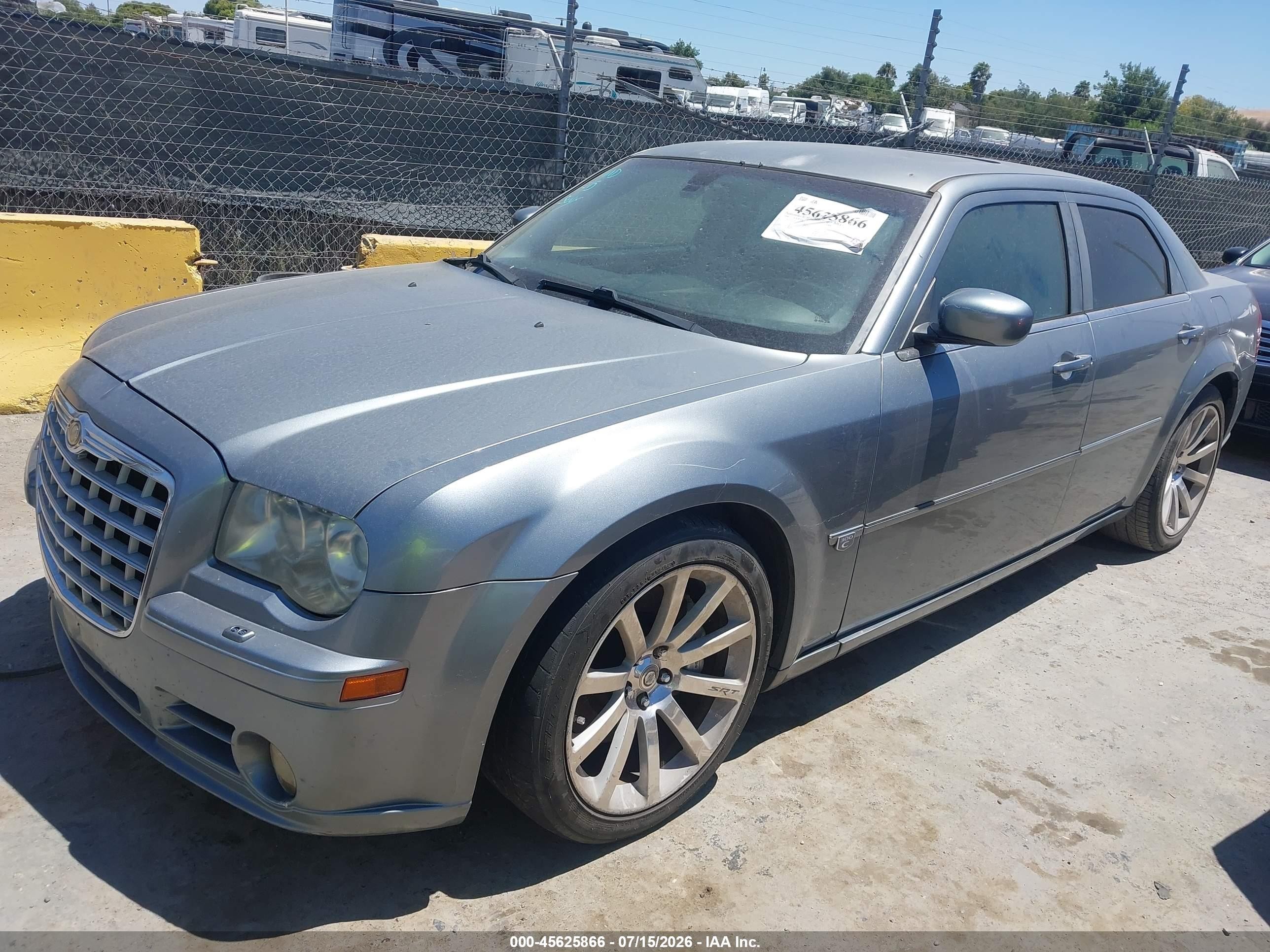 2006 Chrysler 300c Srt8 Gray vin: 2C3KA73W36H508826