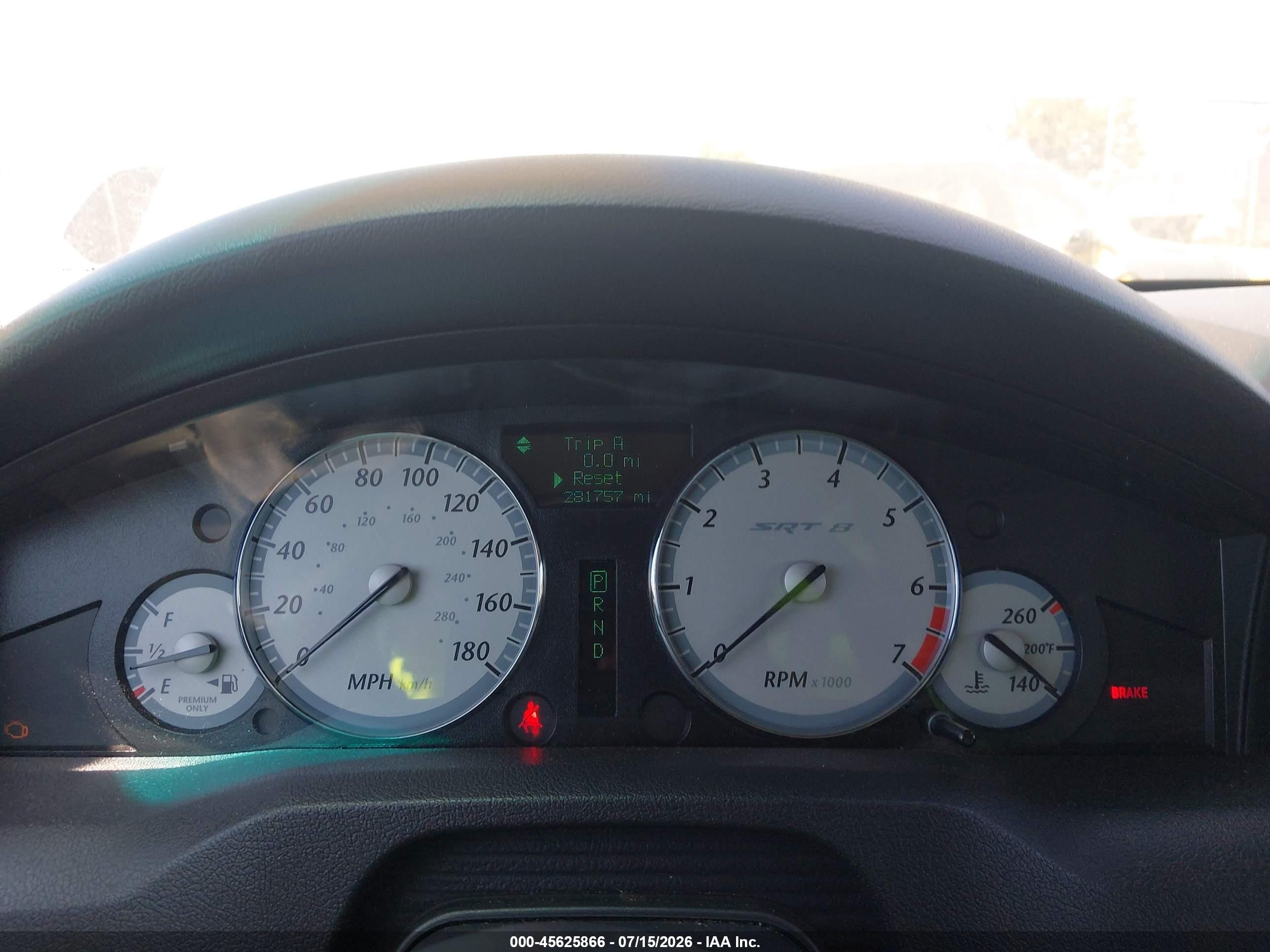 2006 Chrysler 300c Srt8 Gray vin: 2C3KA73W36H508826