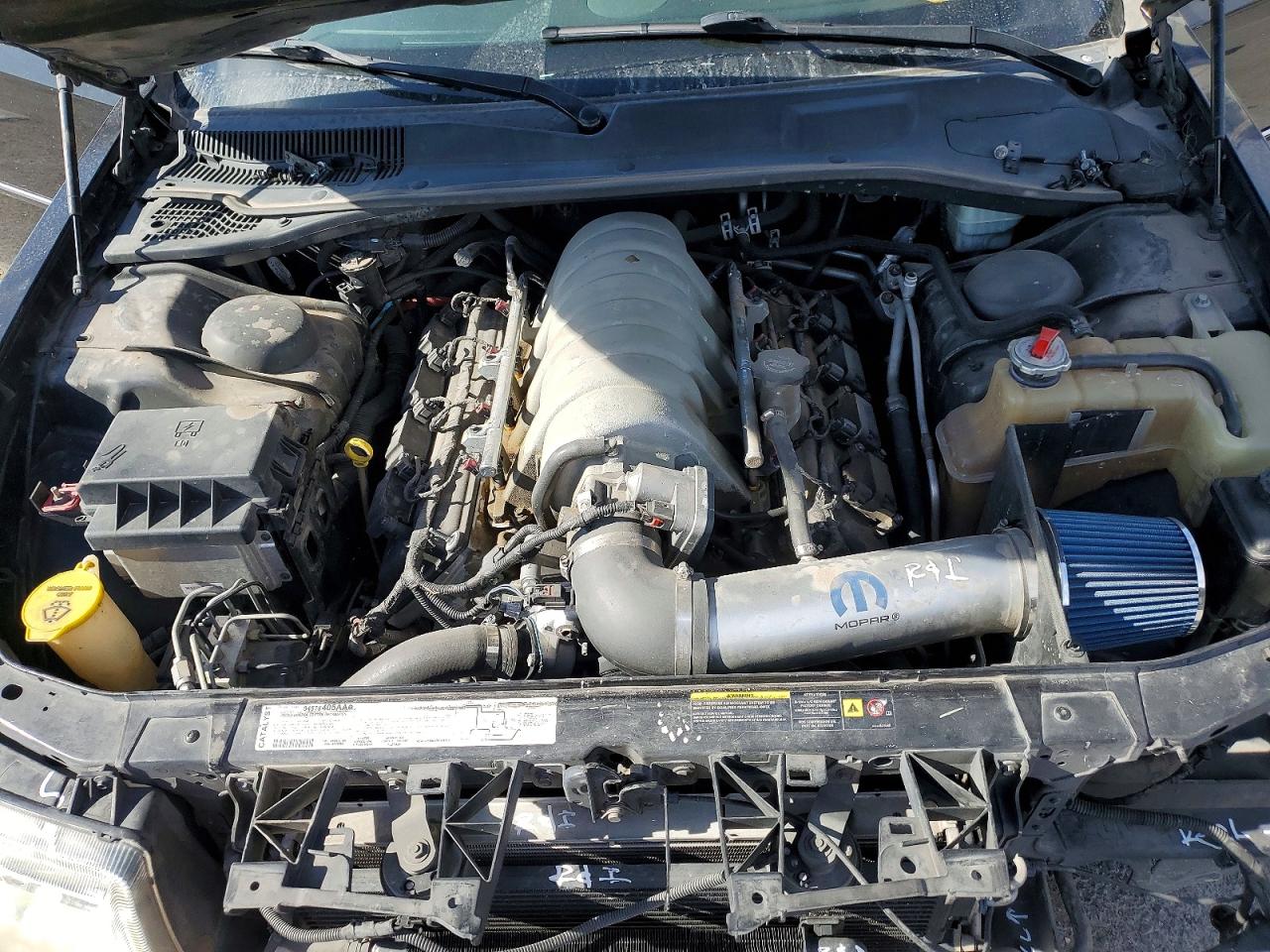 2006 Chrysler 300c Srt-8 Черный vin: 2C3KA73W46H362193