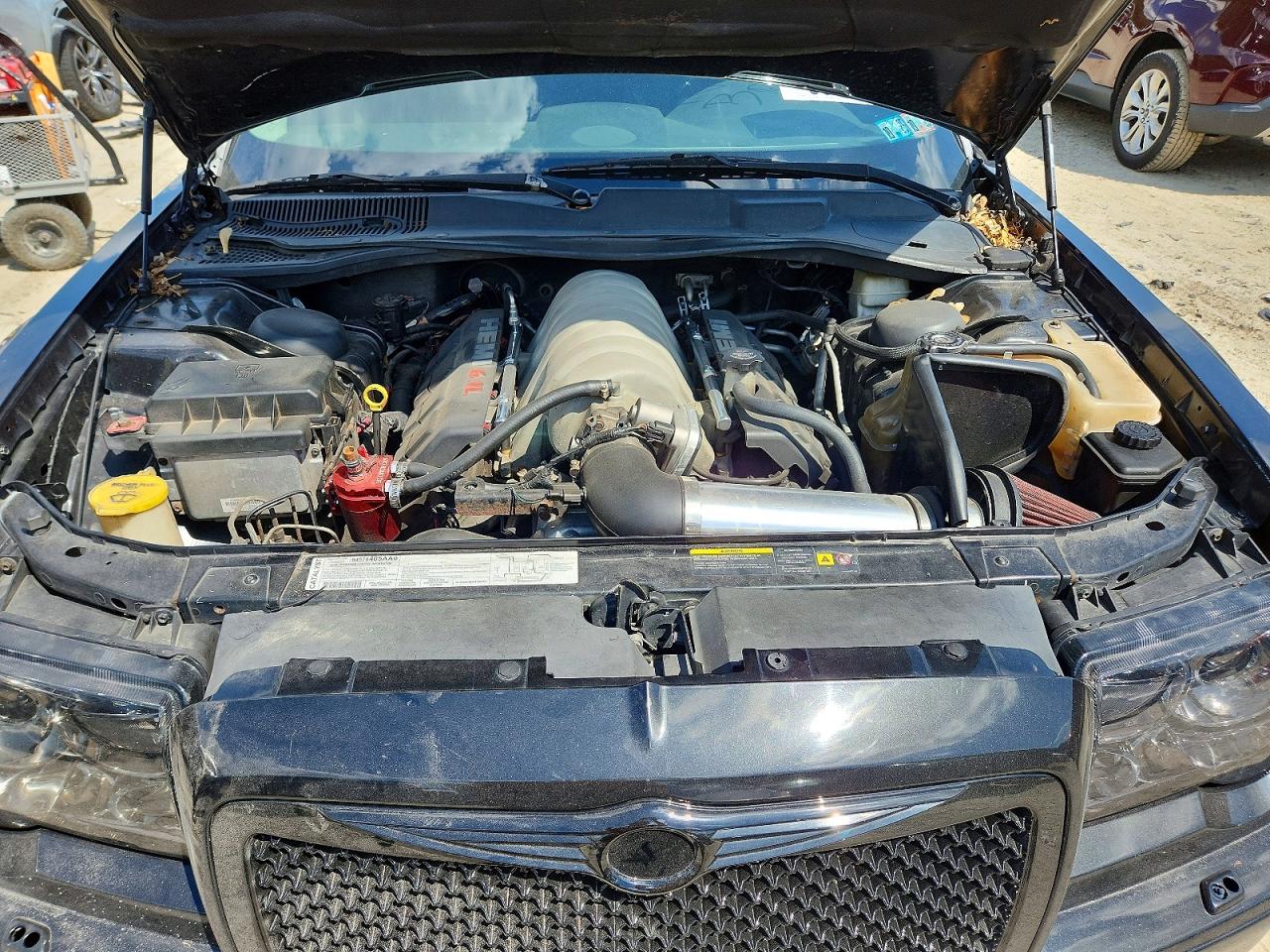 2006 Chrysler 300c Srt-8 Черный vin: 2C3KA73W66H386737