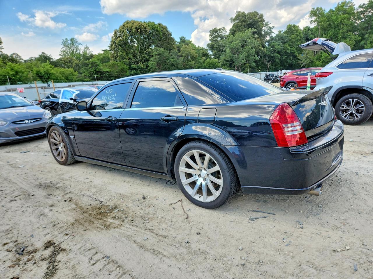 2006 Chrysler 300c Srt-8 Черный vin: 2C3KA73W66H386737