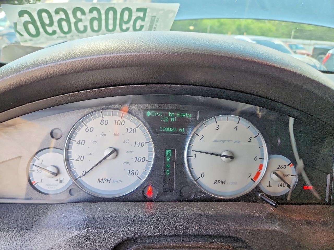 2006 Chrysler 300c Srt-8 Черный vin: 2C3KA73W66H386737