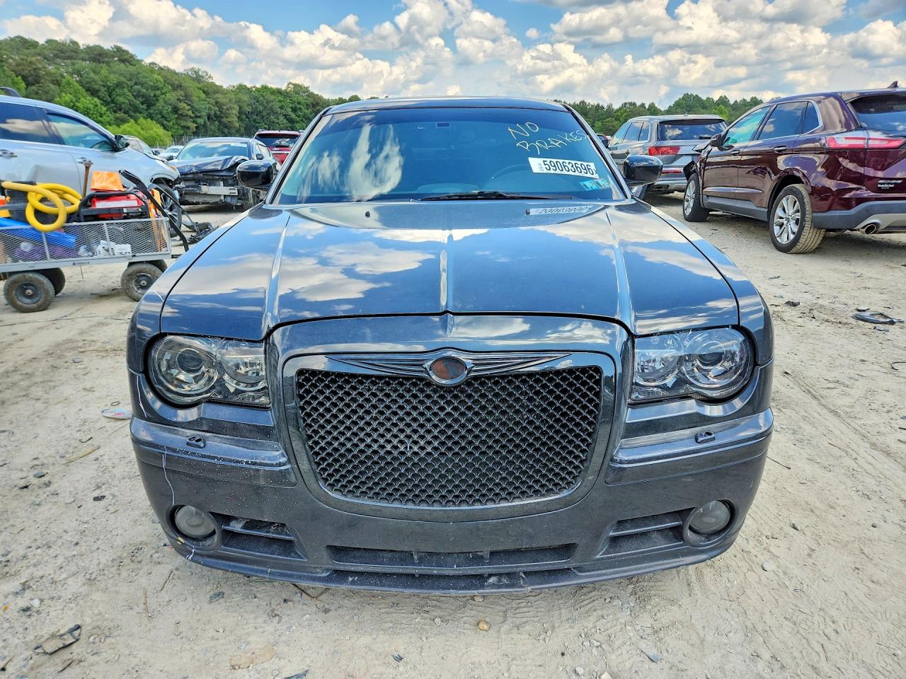 2006 Chrysler 300c Srt-8 Черный vin: 2C3KA73W66H386737