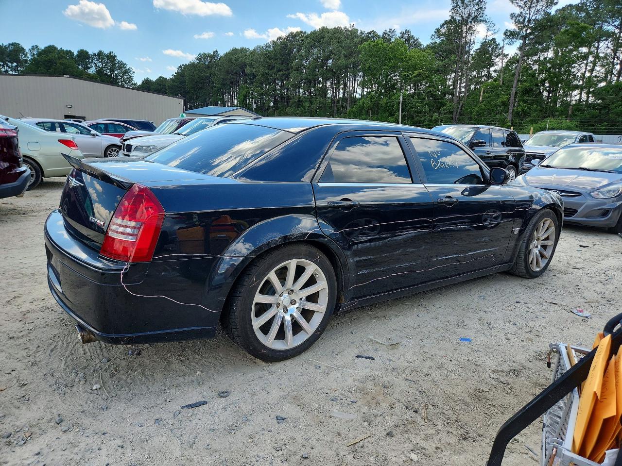 2006 Chrysler 300c Srt-8 Черный vin: 2C3KA73W66H386737