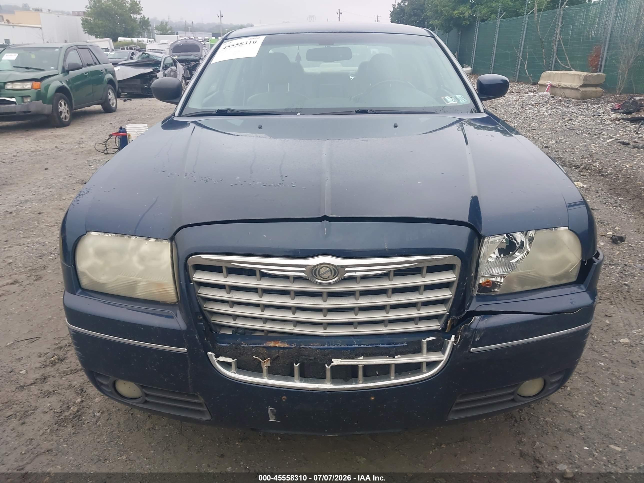 2006 Chrysler 300 Touring Dark Blue vin: 2C3KK53G06H370012