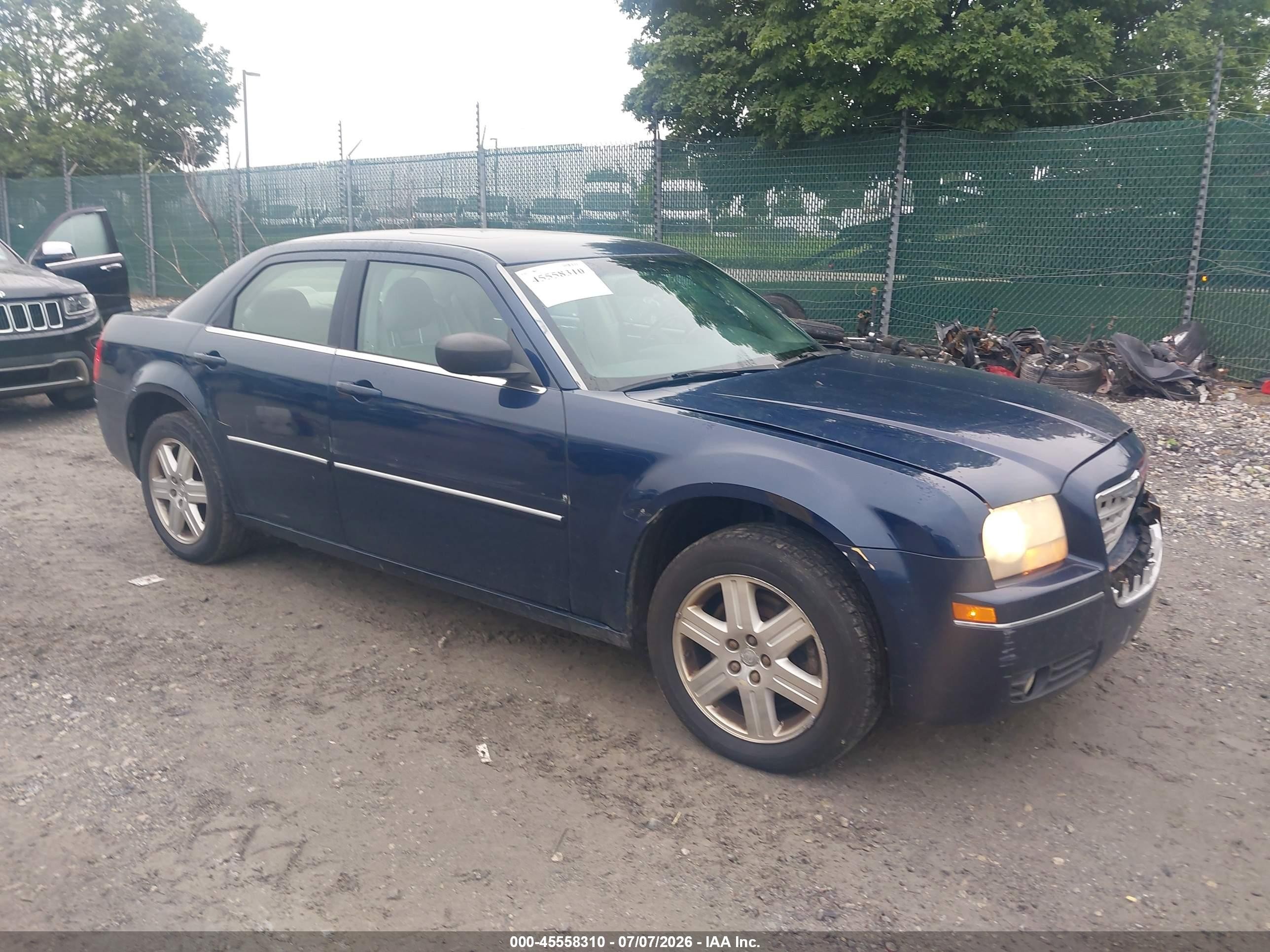 2006 Chrysler 300 Touring Dark Blue vin: 2C3KK53G06H370012
