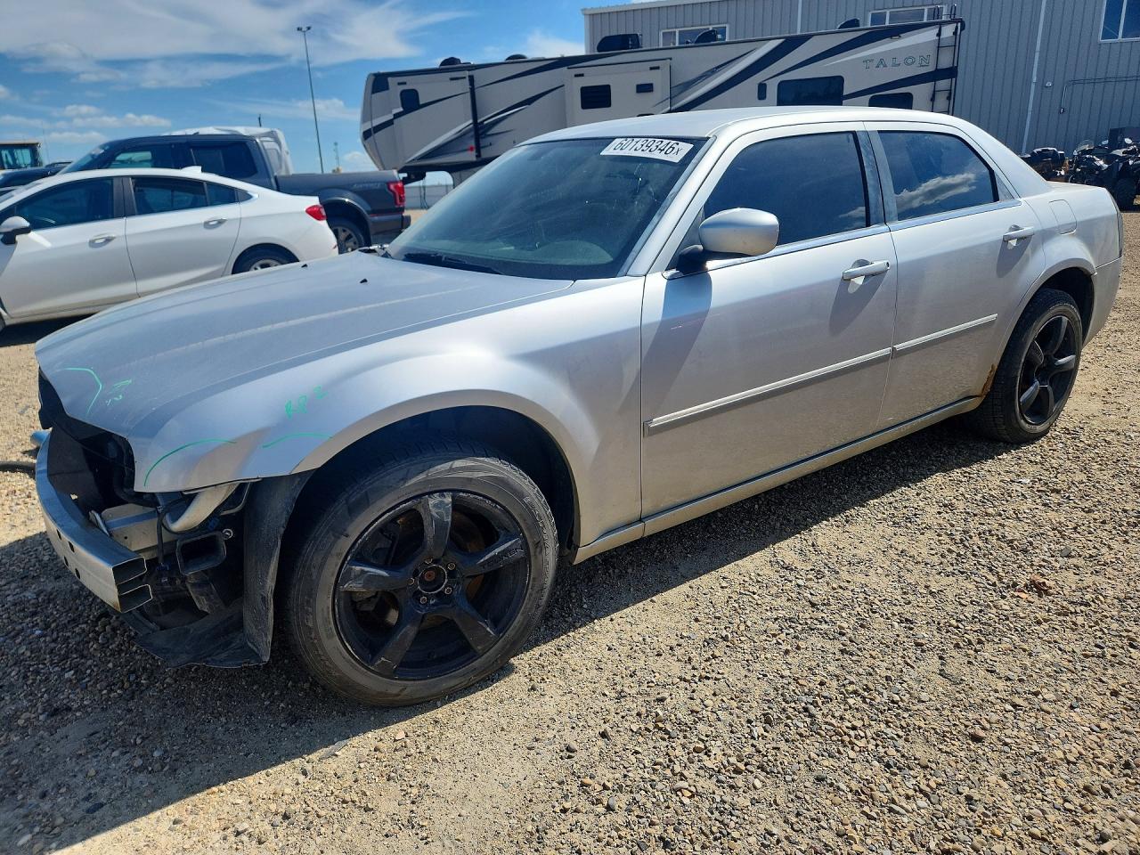 2007 Chrysler 300 Touring Gray vin: 2C3KK53G57H726410