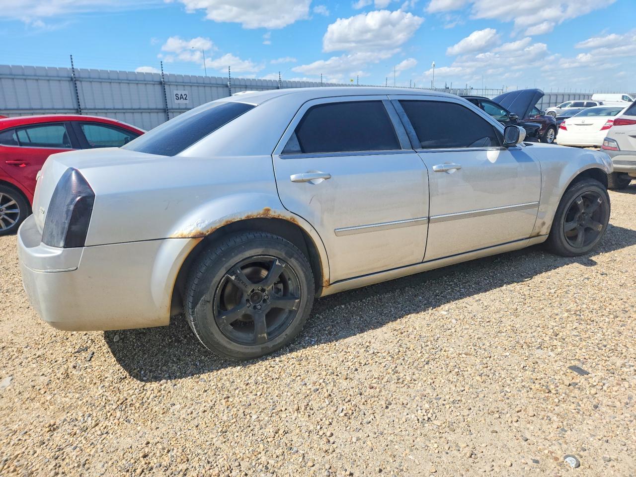 2007 Chrysler 300 Touring Gray vin: 2C3KK53G57H726410