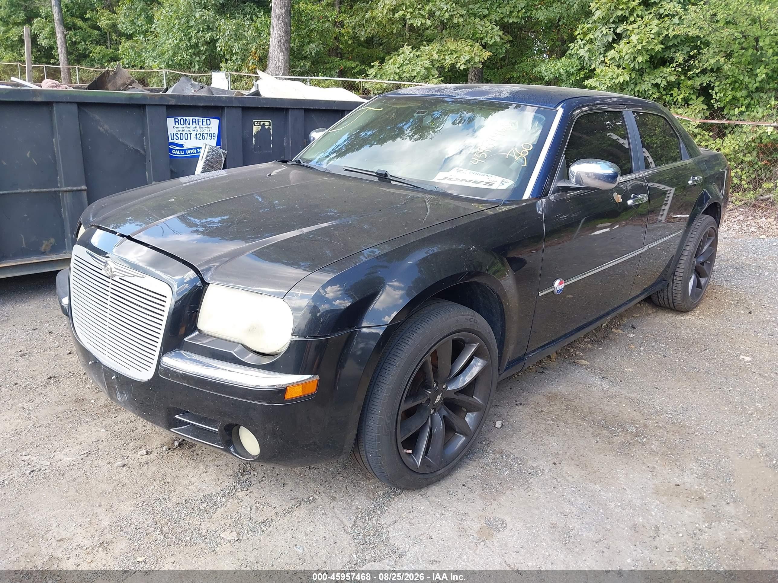 2006 Chrysler 300c   Blue vin: 2C3KK63H06H153056