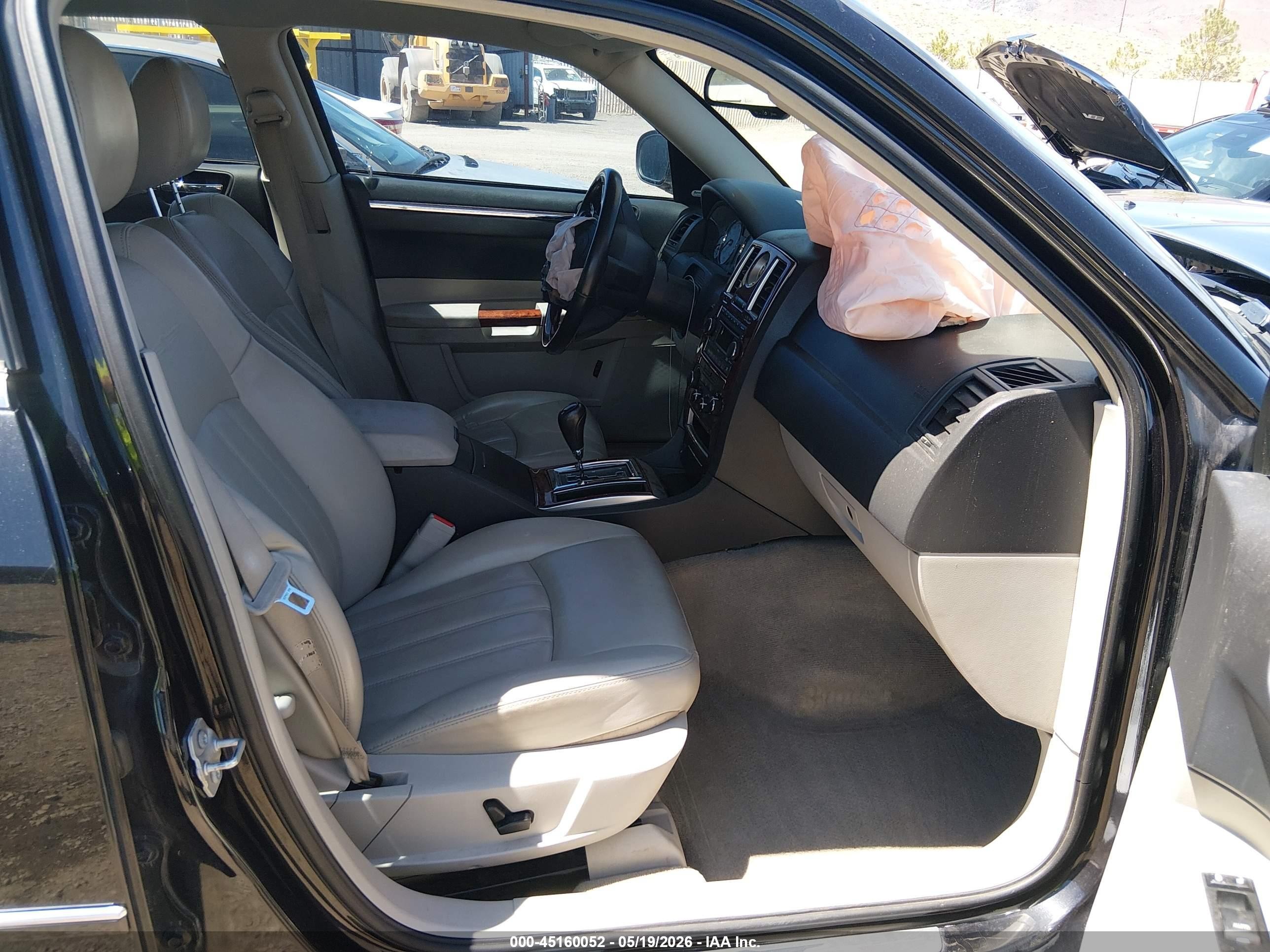 2007 Chrysler 300c   Черный vin: 2C3KK63H07H636418