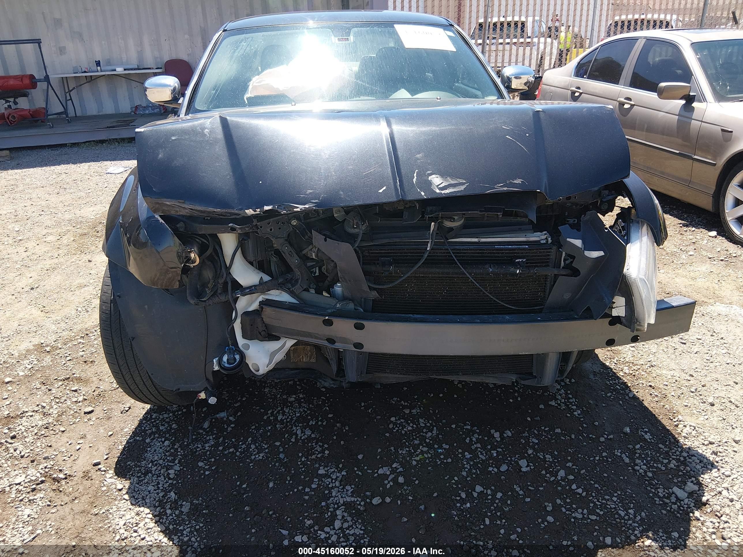 2007 Chrysler 300c   Черный vin: 2C3KK63H07H636418