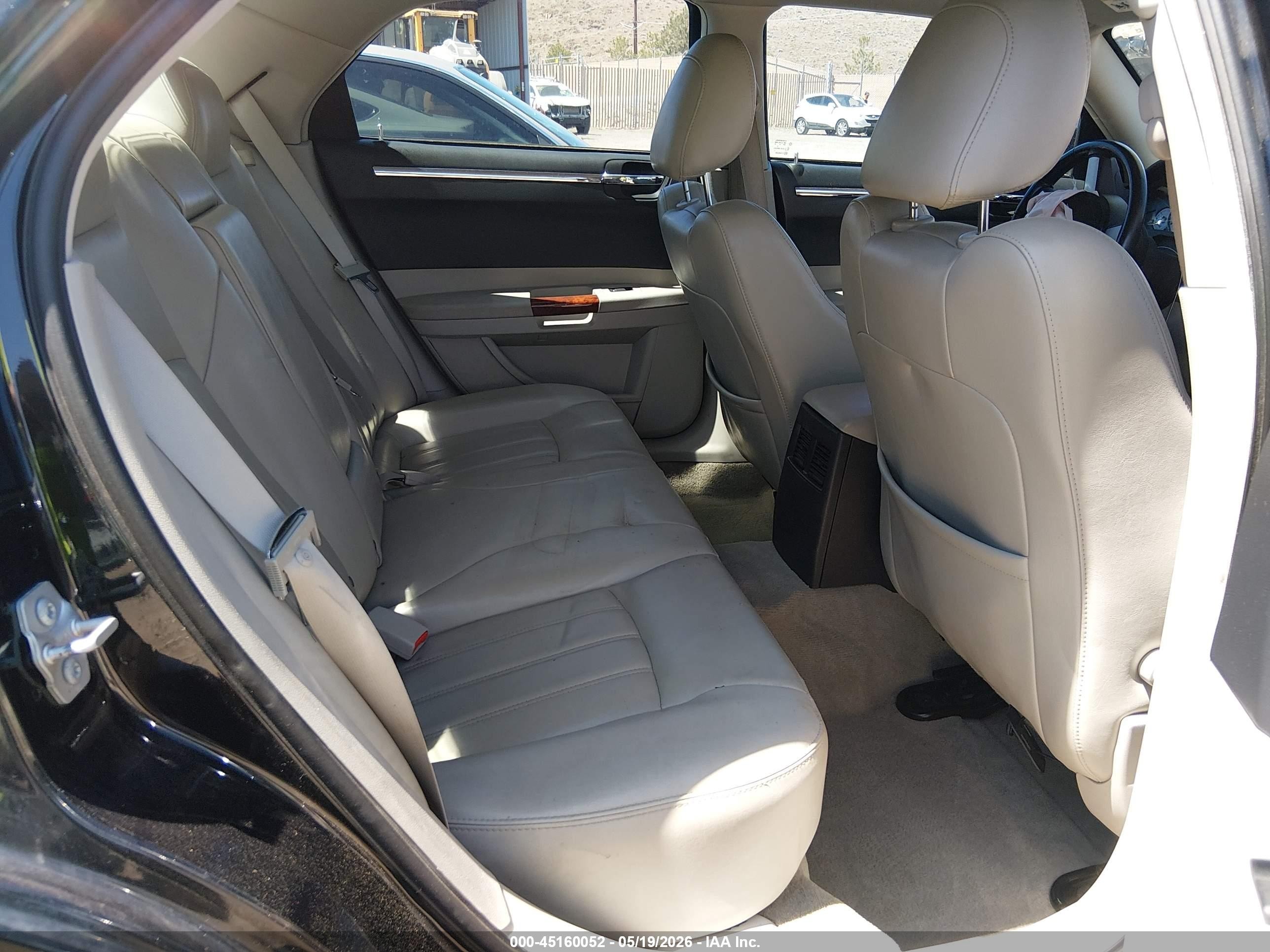 2007 Chrysler 300c   Черный vin: 2C3KK63H07H636418