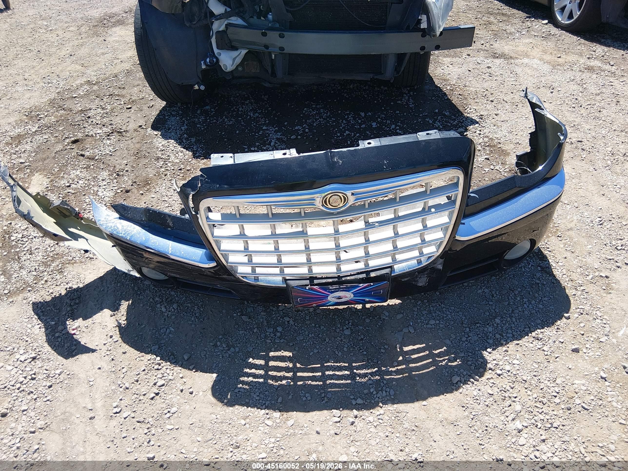 2007 Chrysler 300c   Черный vin: 2C3KK63H07H636418
