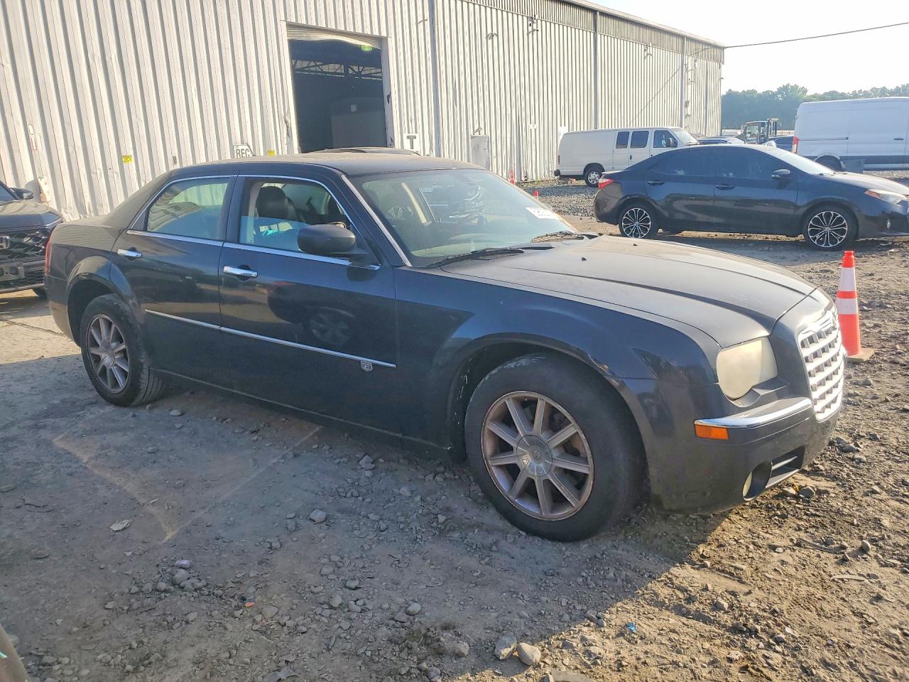 2008 Chrysler 300c Black vin: 2C3KK63H18H297900