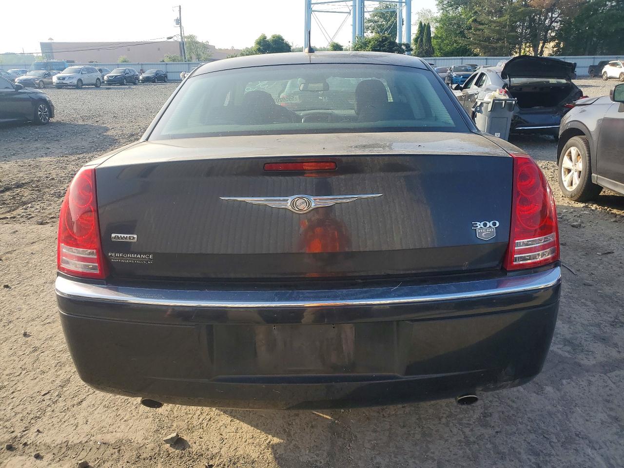 2008 Chrysler 300c Black vin: 2C3KK63H18H297900