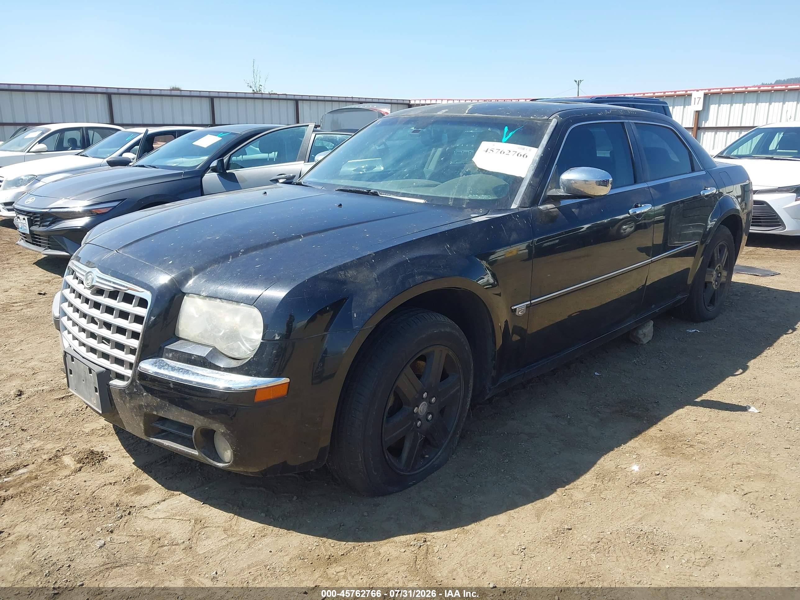 2006 Chrysler 300c   Black vin: 2C3KK63H96H424910
