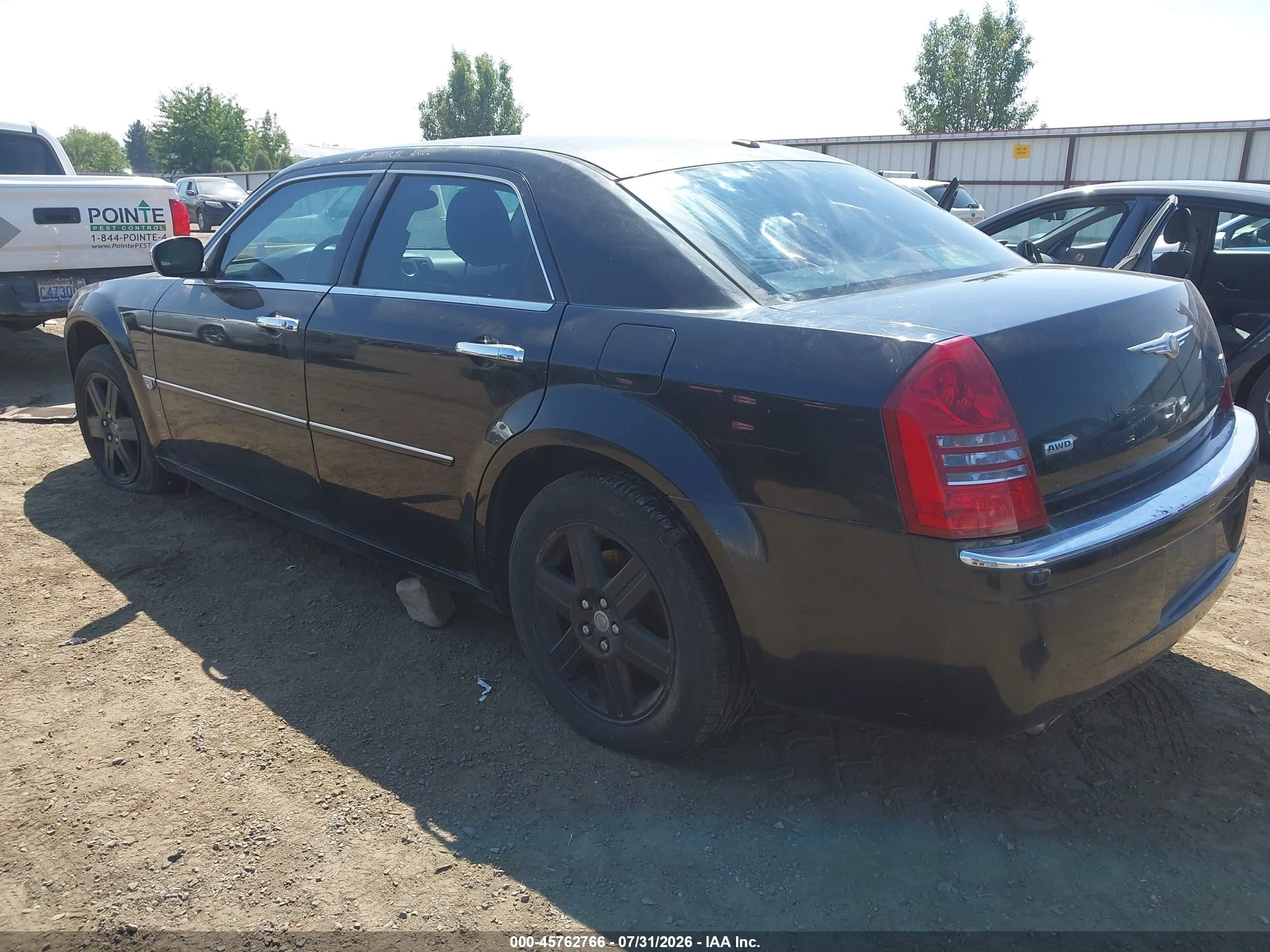 2006 Chrysler 300c   Black vin: 2C3KK63H96H424910
