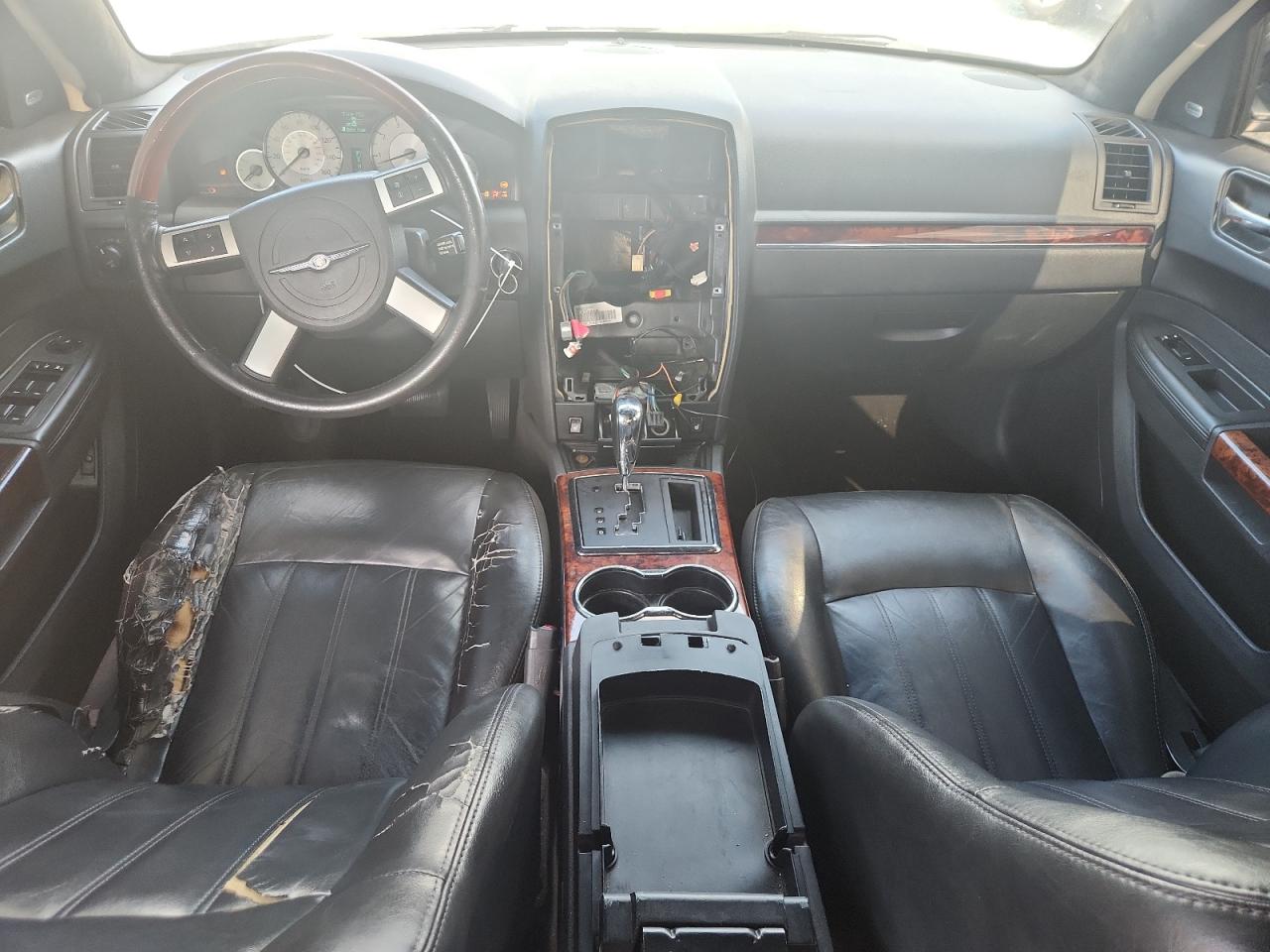 2008 Chrysler 300c Black vin: 2C3KK63H98H319416