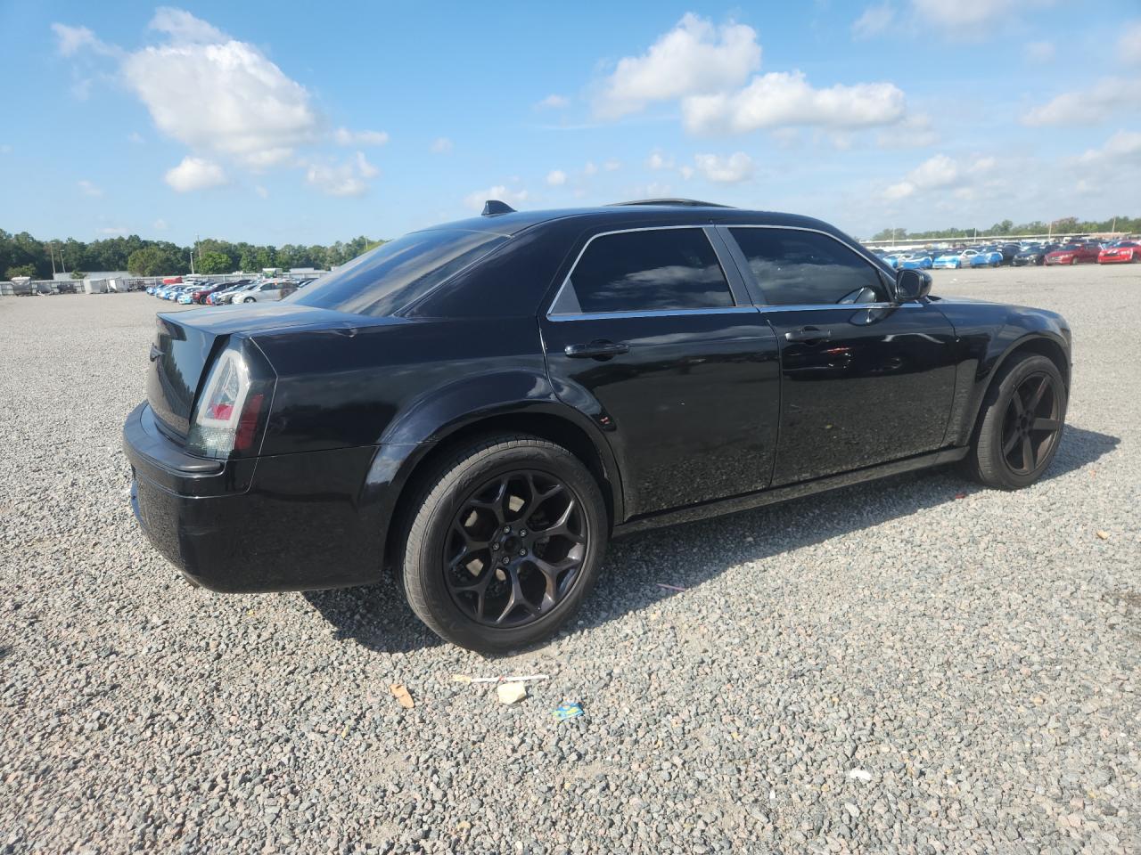 2008 Chrysler 300c Black vin: 2C3KK63H98H319416
