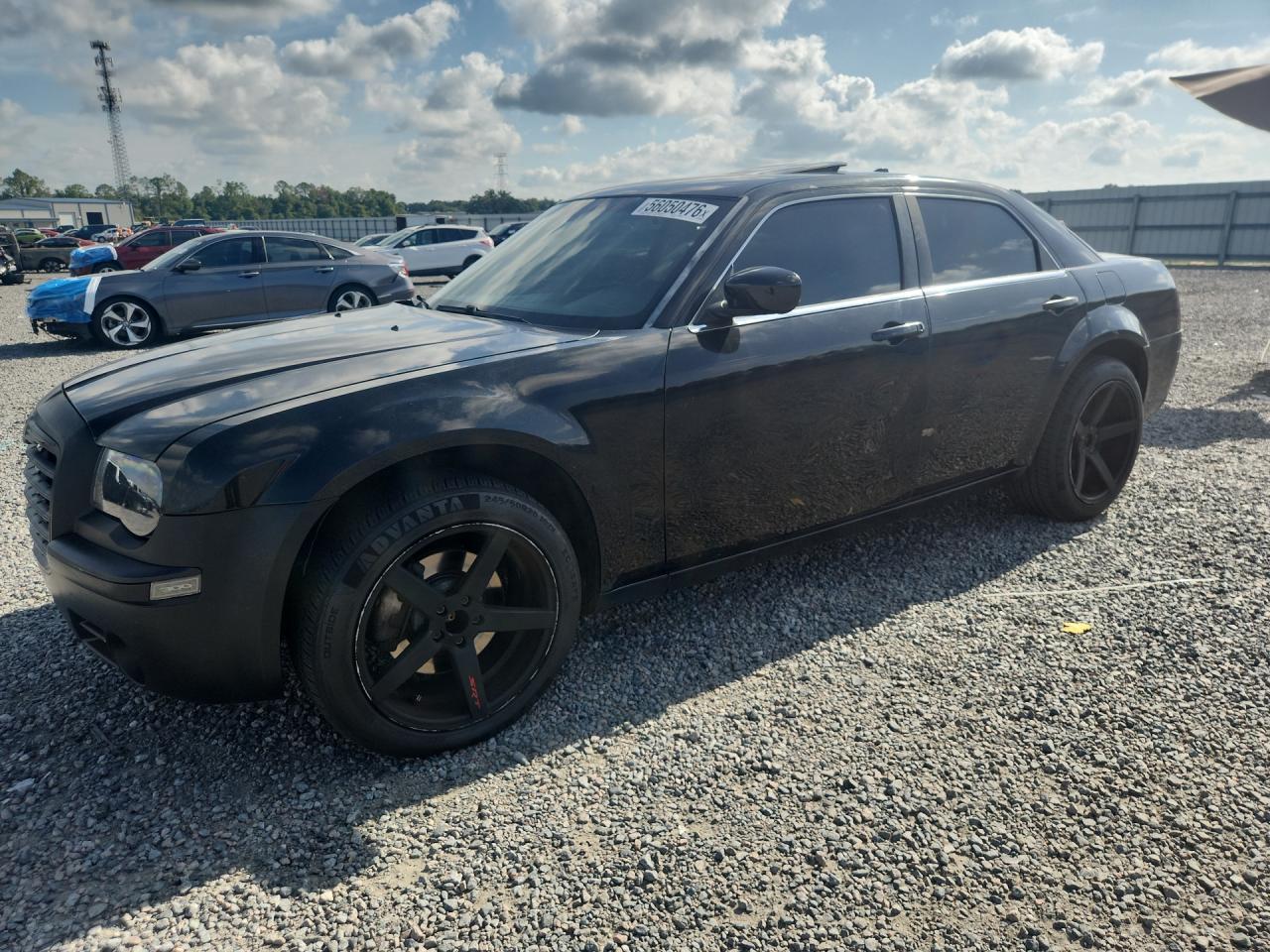 2008 Chrysler 300c Black vin: 2C3KK63H98H319416