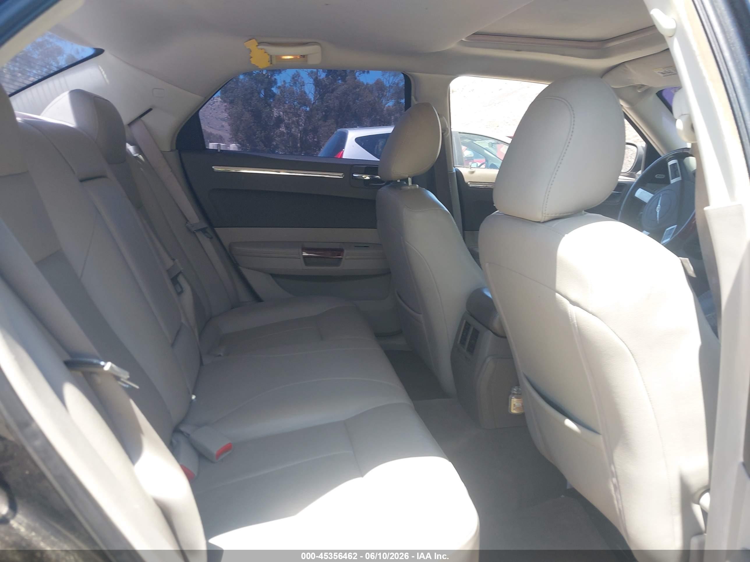 2008 Chrysler 300 Limited Black vin: 2C3LA33G38H223231
