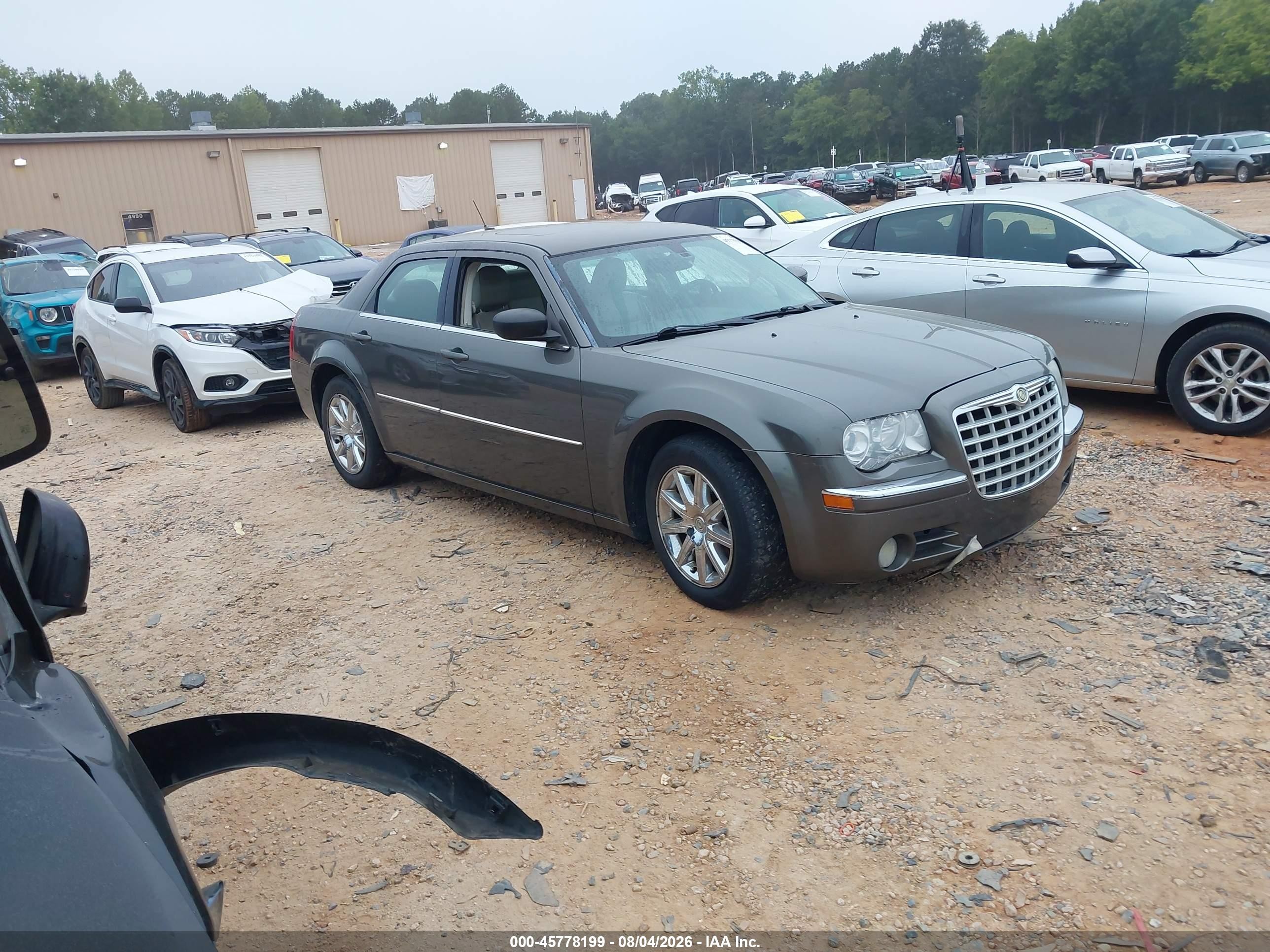 2008 Chrysler 300 Limited Gray vin: 2C3LA33G58H209119