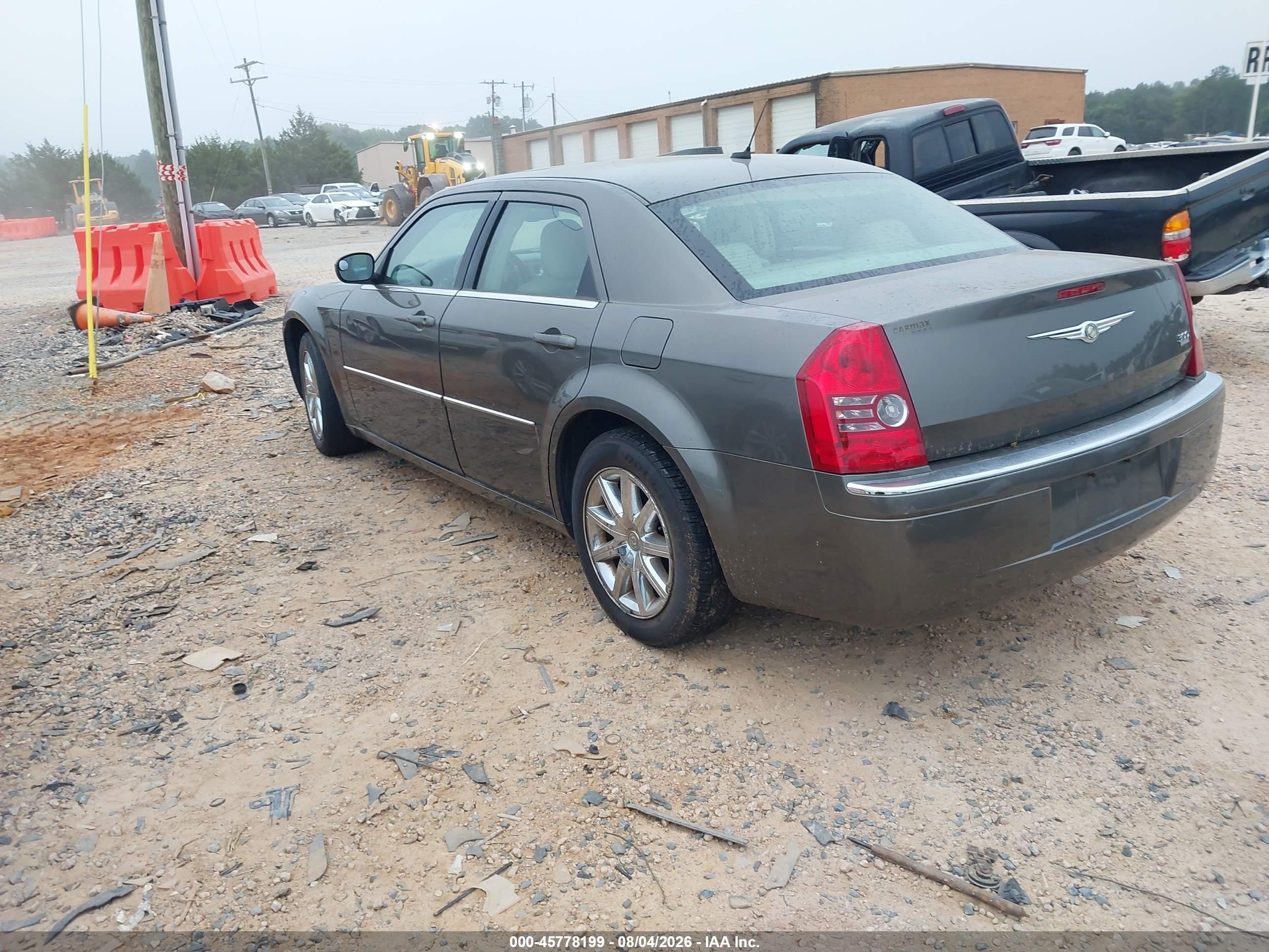 2008 Chrysler 300 Limited Gray vin: 2C3LA33G58H209119
