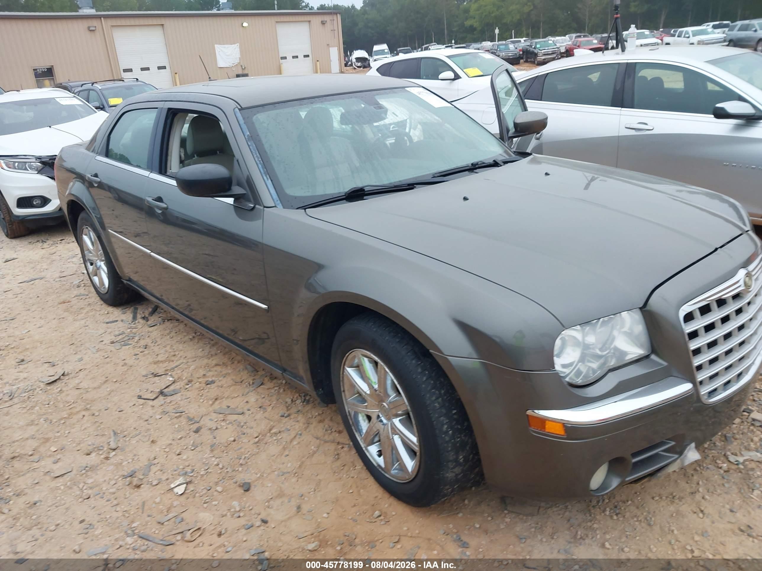2008 Chrysler 300 Limited Gray vin: 2C3LA33G58H209119