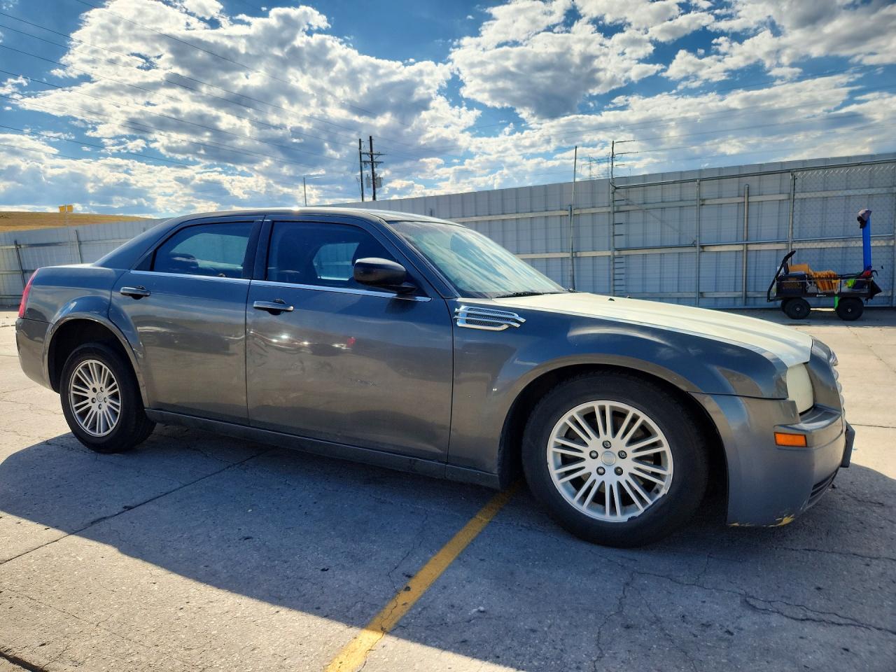 2009 Chrysler 300 Lx Gray vin: 2C3LA43D09H558007