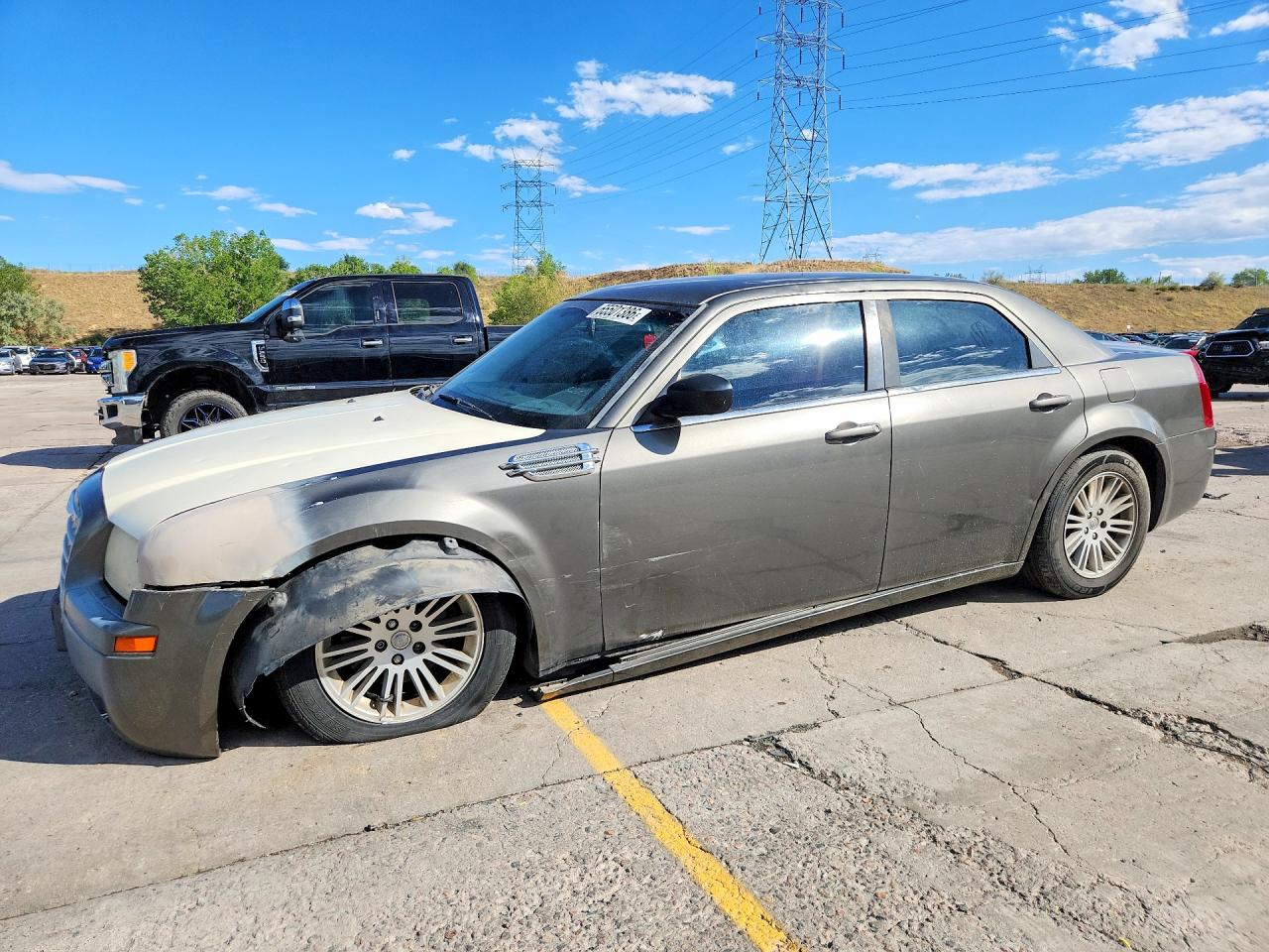 2009 Chrysler 300 Lx Gray vin: 2C3LA43D09H558007
