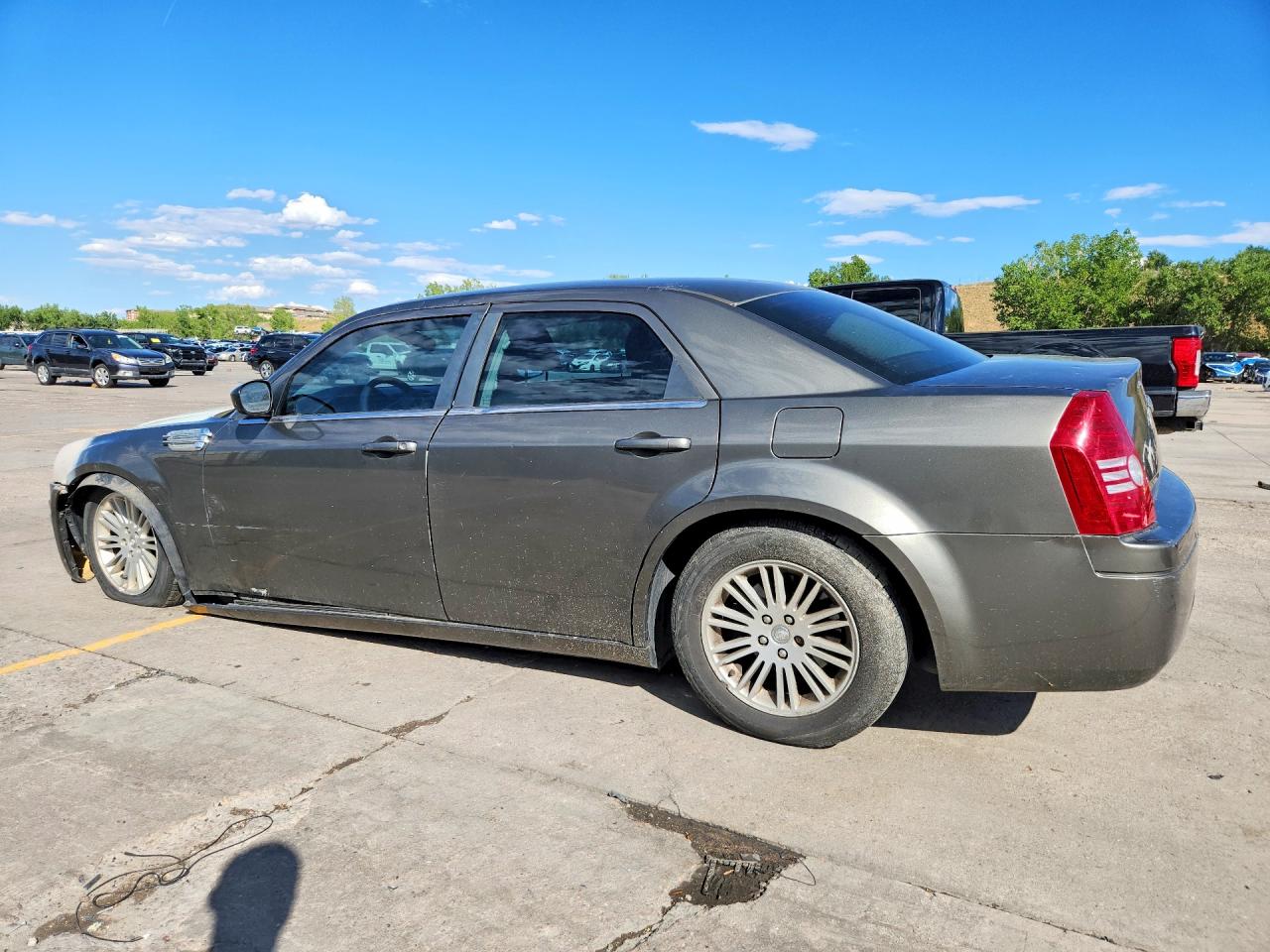 2009 Chrysler 300 Lx Gray vin: 2C3LA43D09H558007