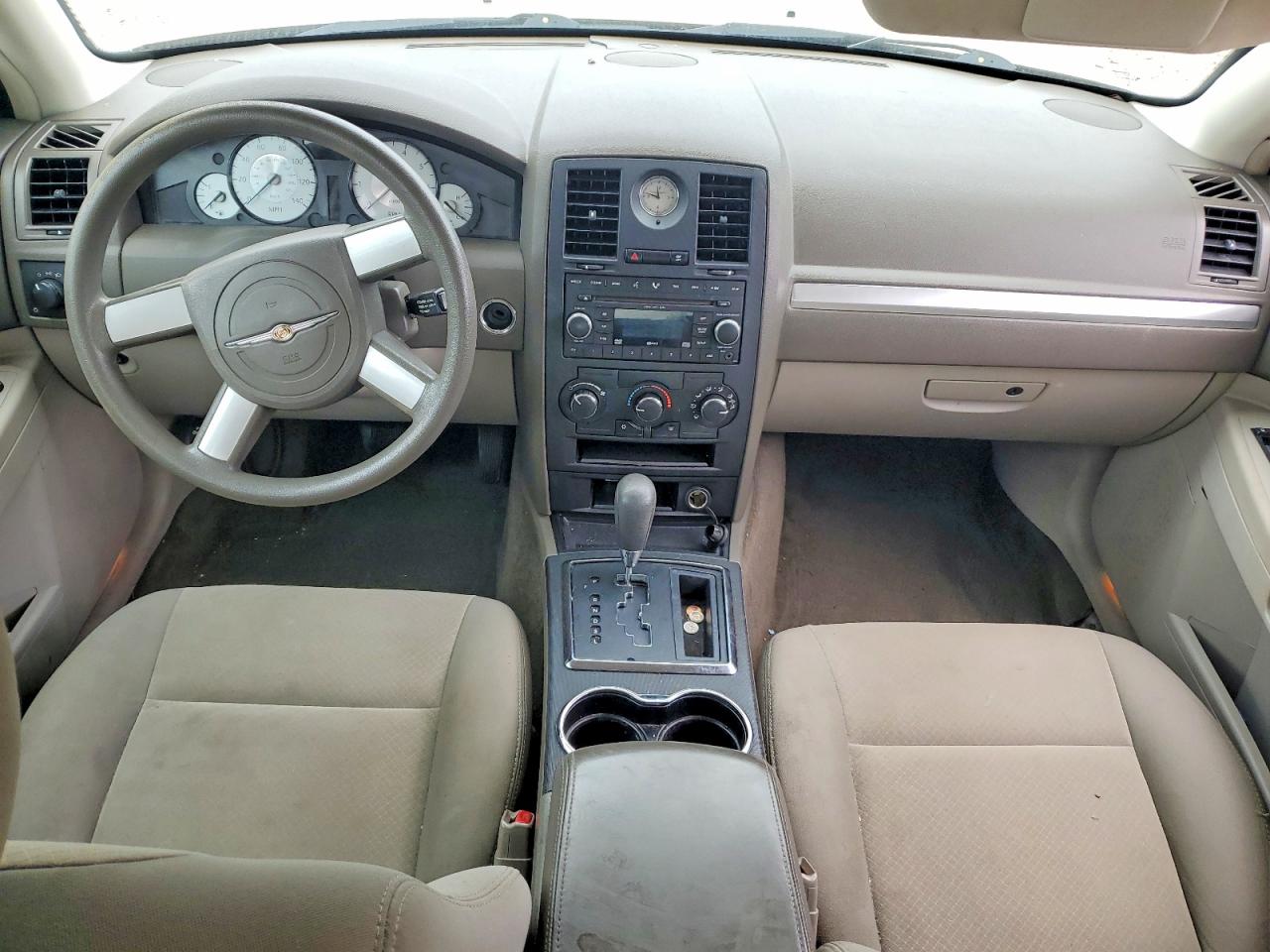2008 Chrysler 300 Lx Beige vin: 2C3LA43R08H135986