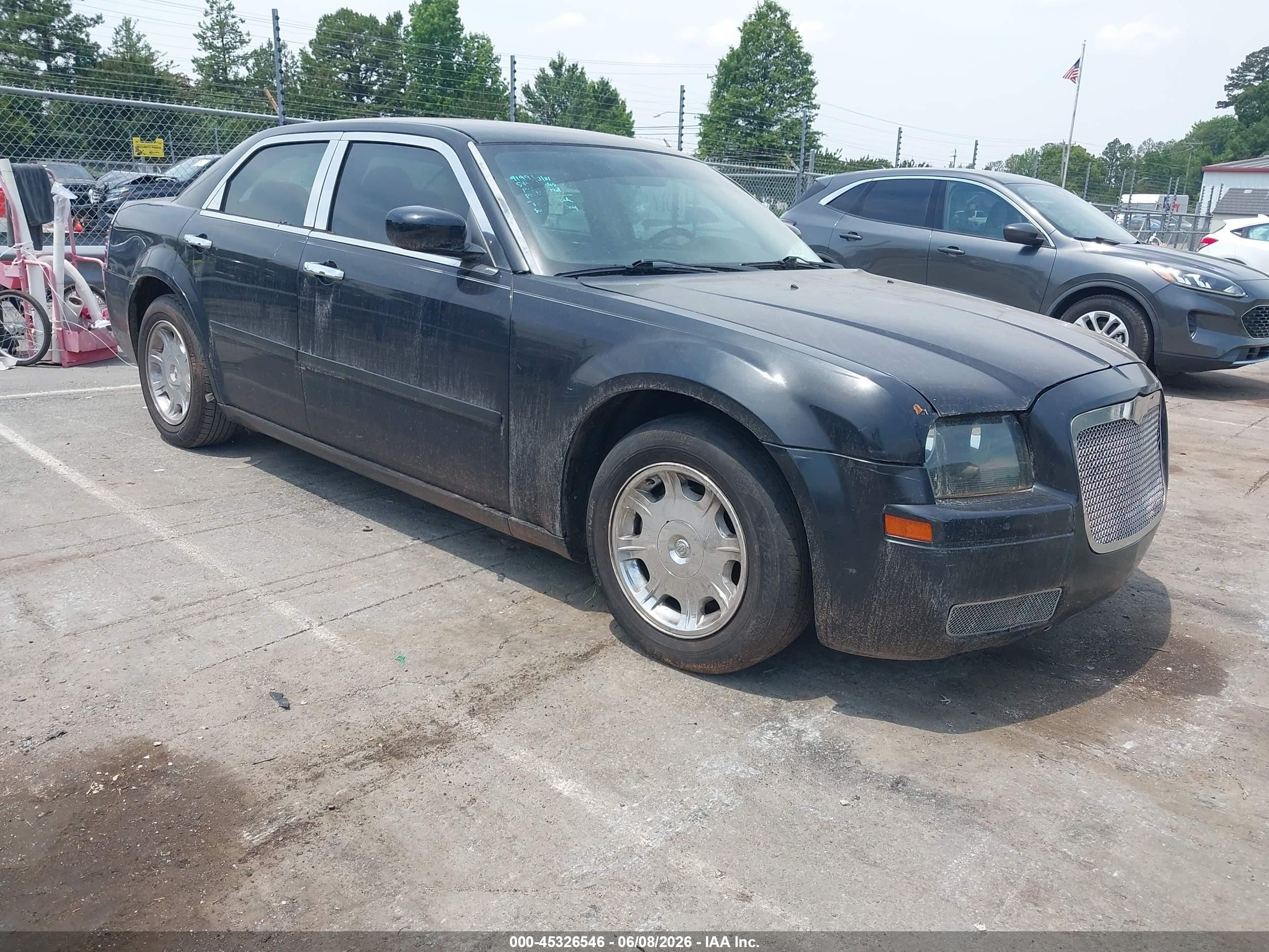 2006 Chrysler 300   Black vin: 2C3LA43R26H525467