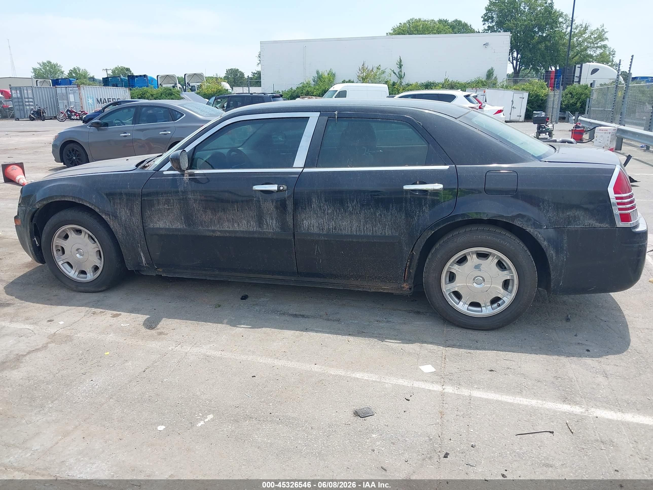 2006 Chrysler 300   Black vin: 2C3LA43R26H525467