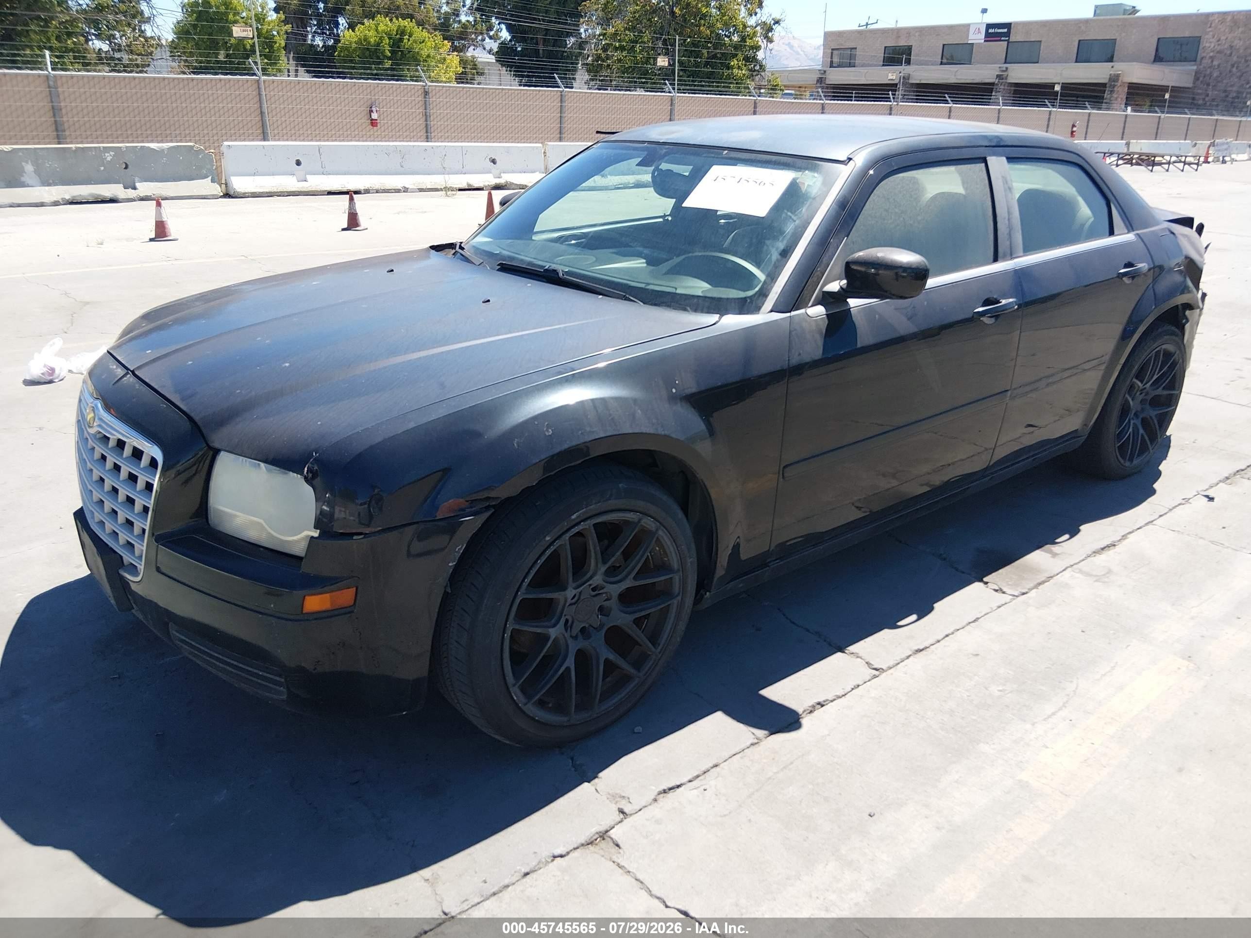 2006 Chrysler 300   Black vin: 2C3LA43R46H298301
