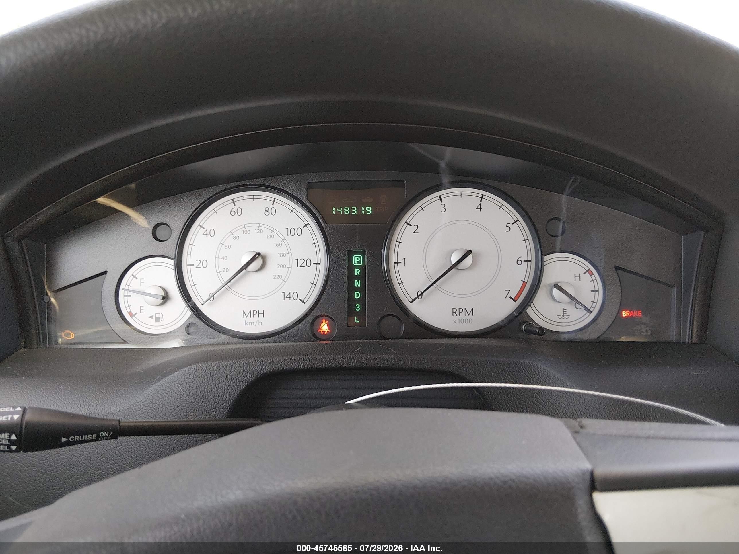 2006 Chrysler 300   Black vin: 2C3LA43R46H298301