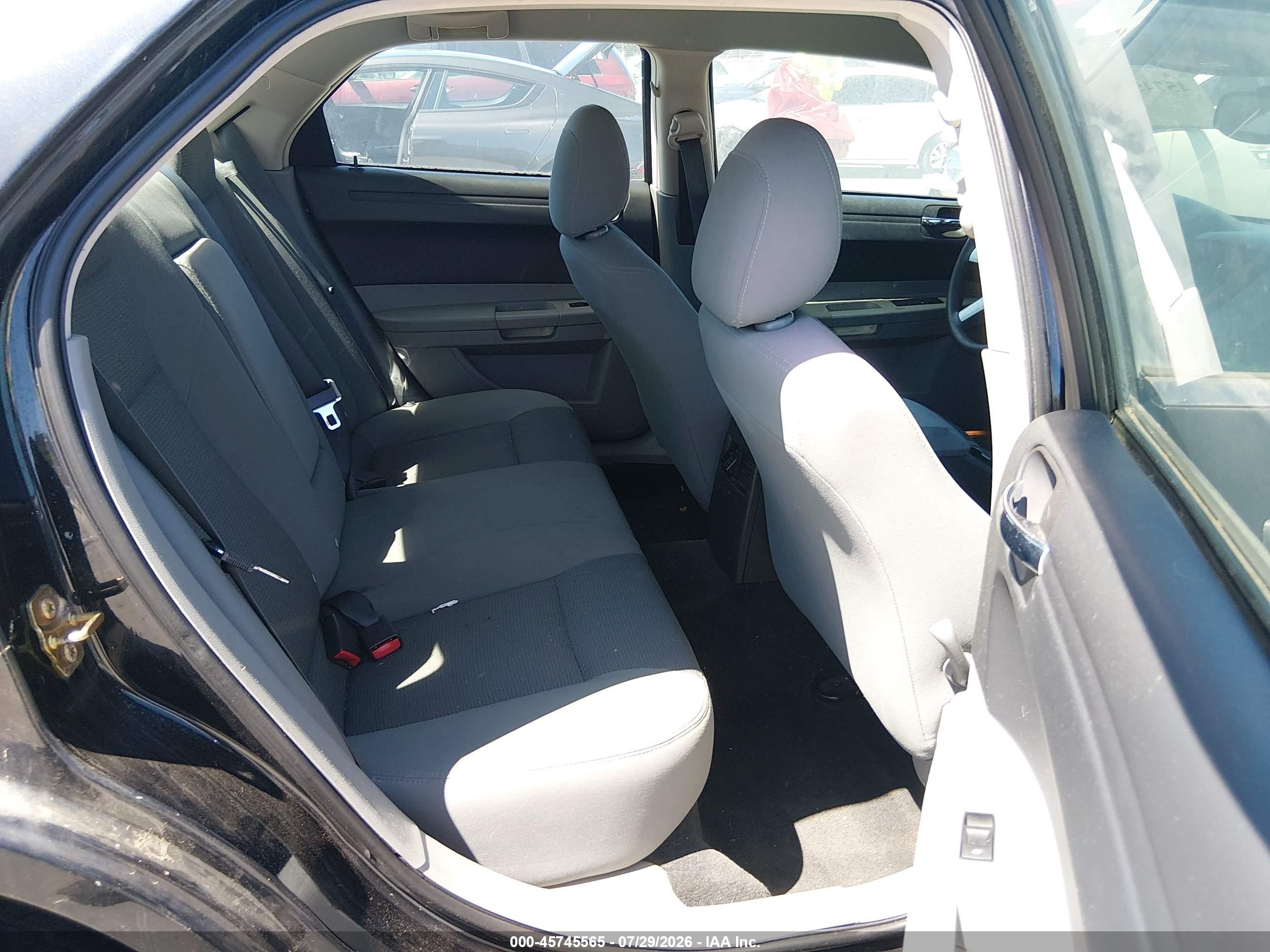 2006 Chrysler 300   Black vin: 2C3LA43R46H298301