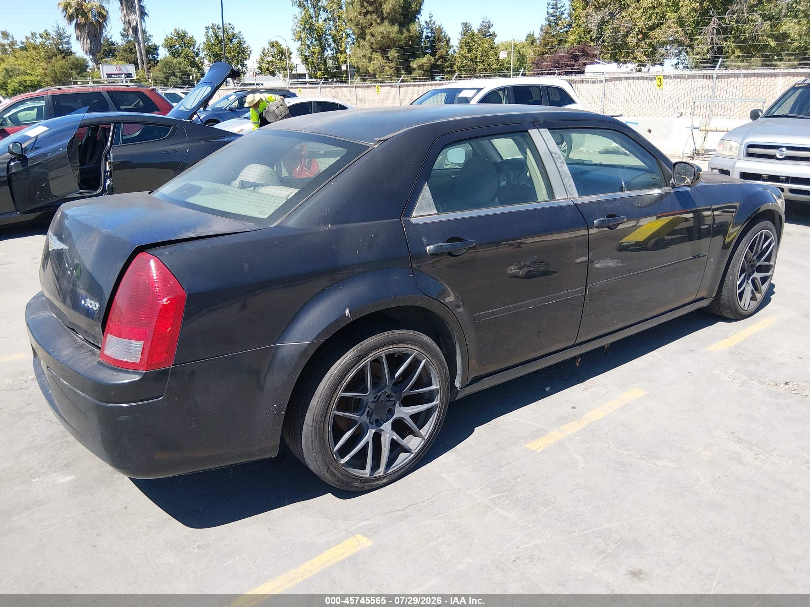 2006 Chrysler 300   Black vin: 2C3LA43R46H298301