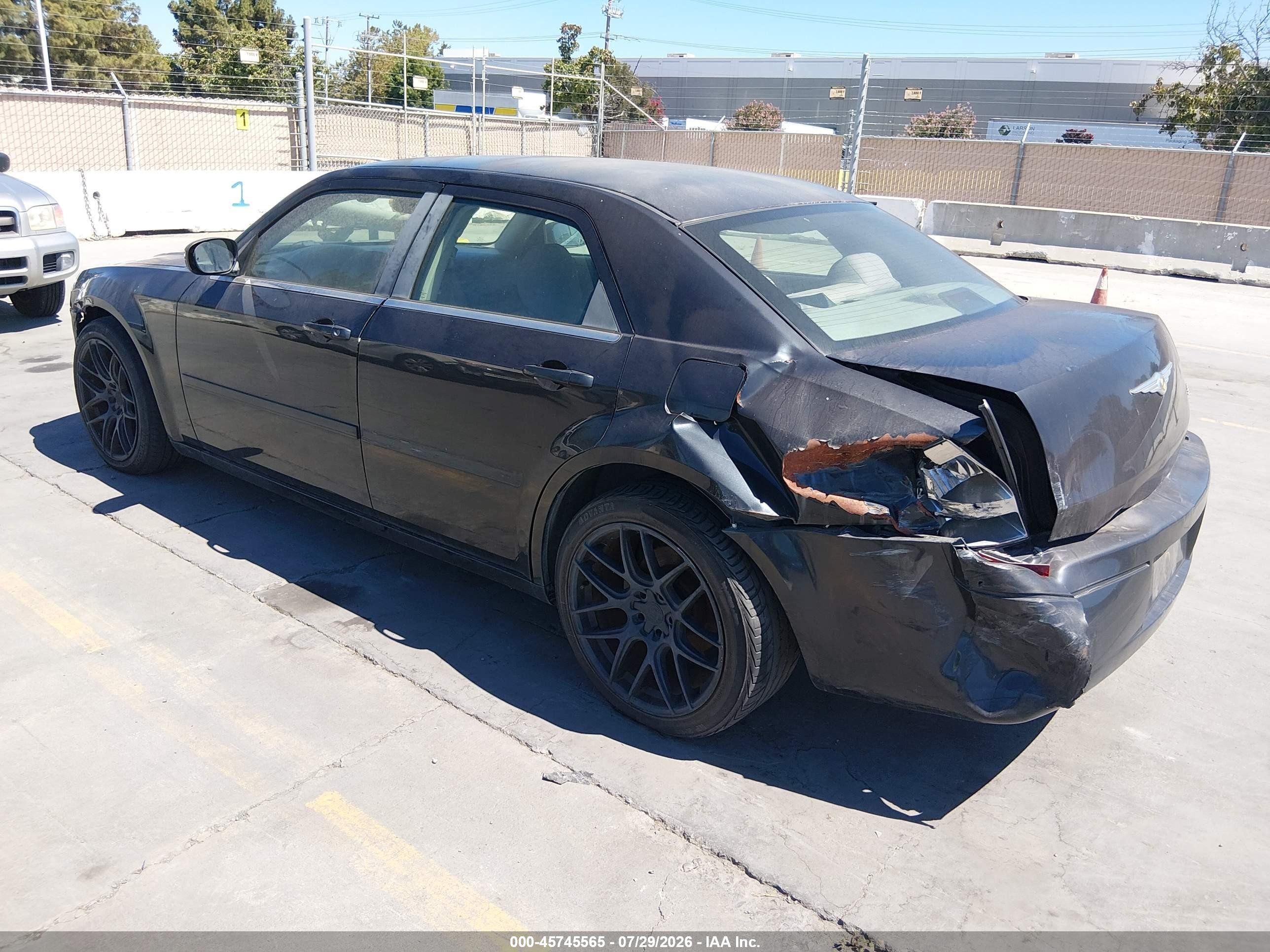 2006 Chrysler 300   Black vin: 2C3LA43R46H298301