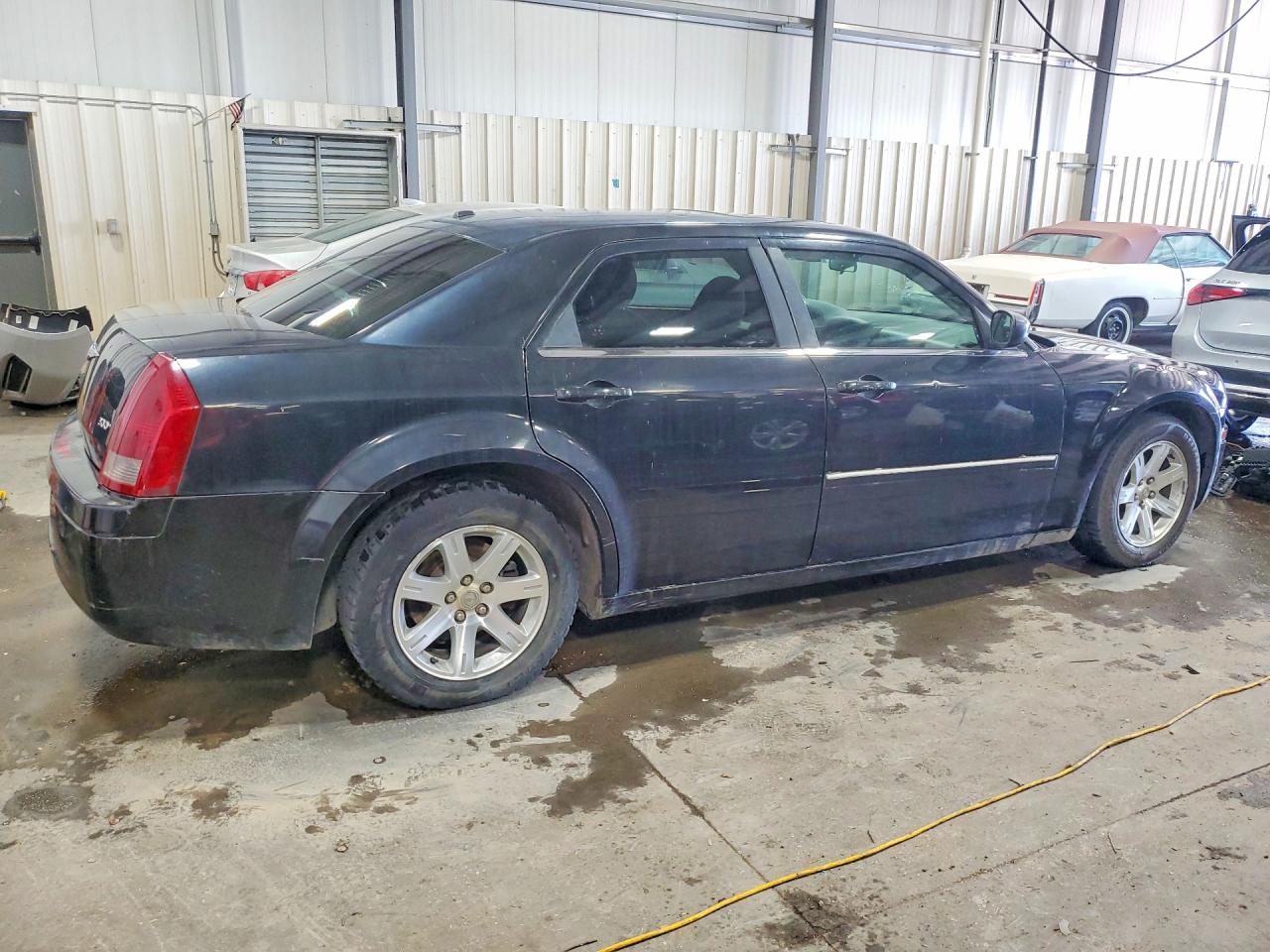 2007 Chrysler 300 Black vin: 2C3LA43R47H862479
