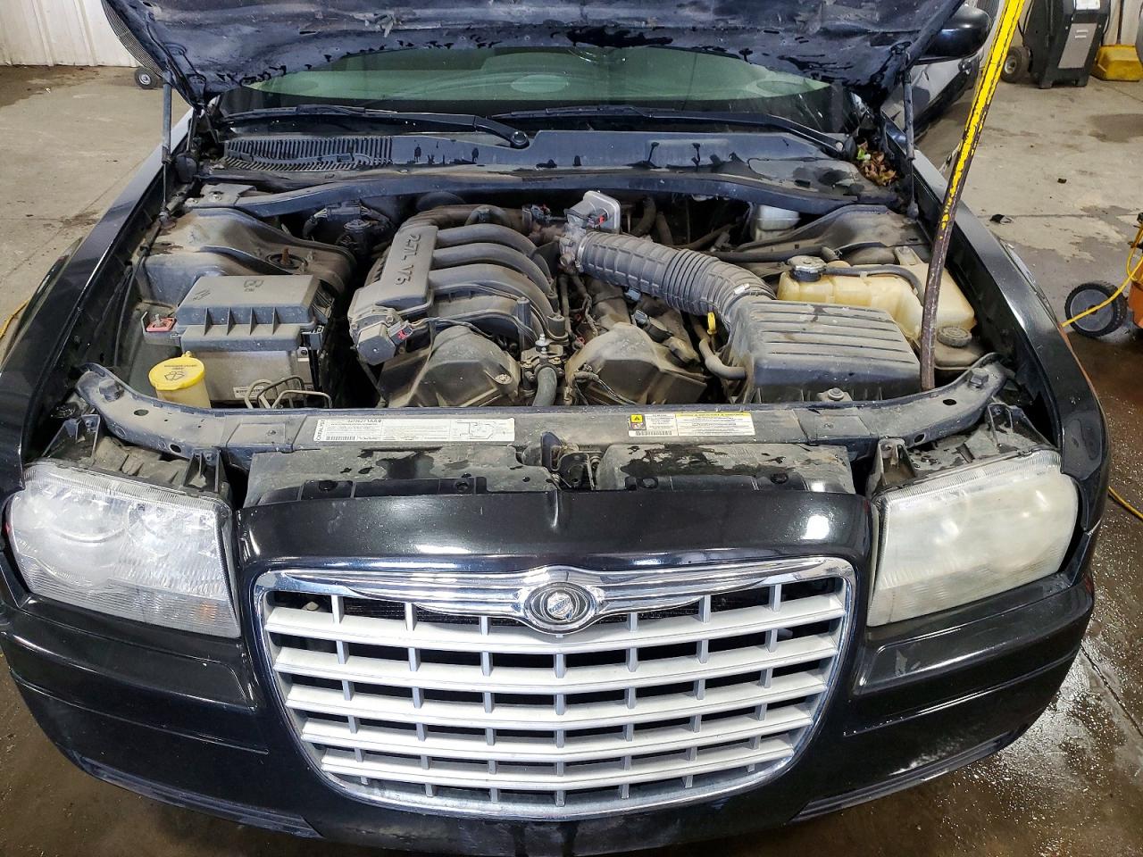 2007 Chrysler 300 Black vin: 2C3LA43R47H862479