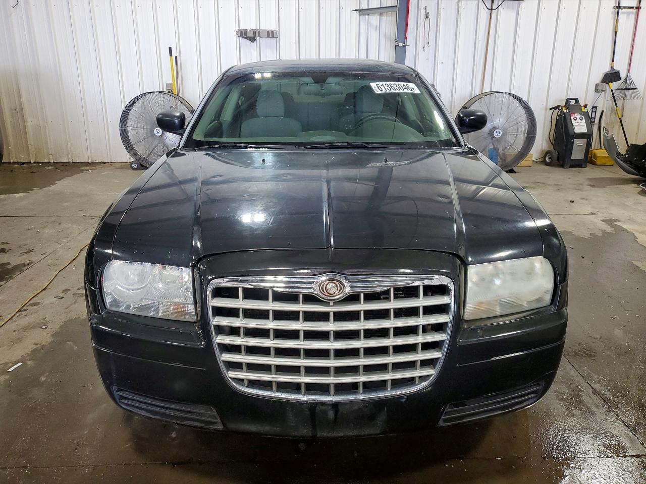 2007 Chrysler 300 Black vin: 2C3LA43R47H862479