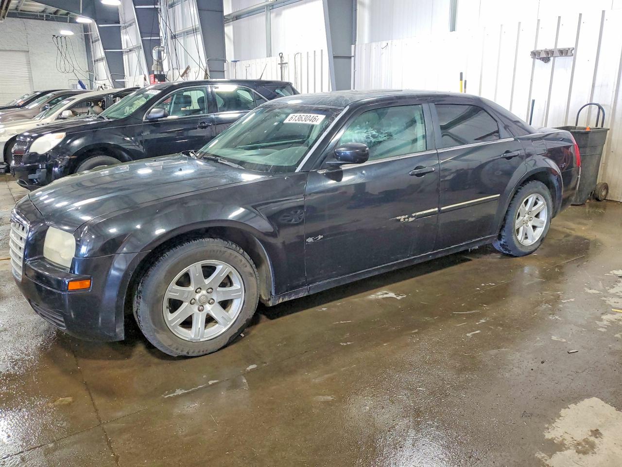 2007 Chrysler 300 Black vin: 2C3LA43R47H862479