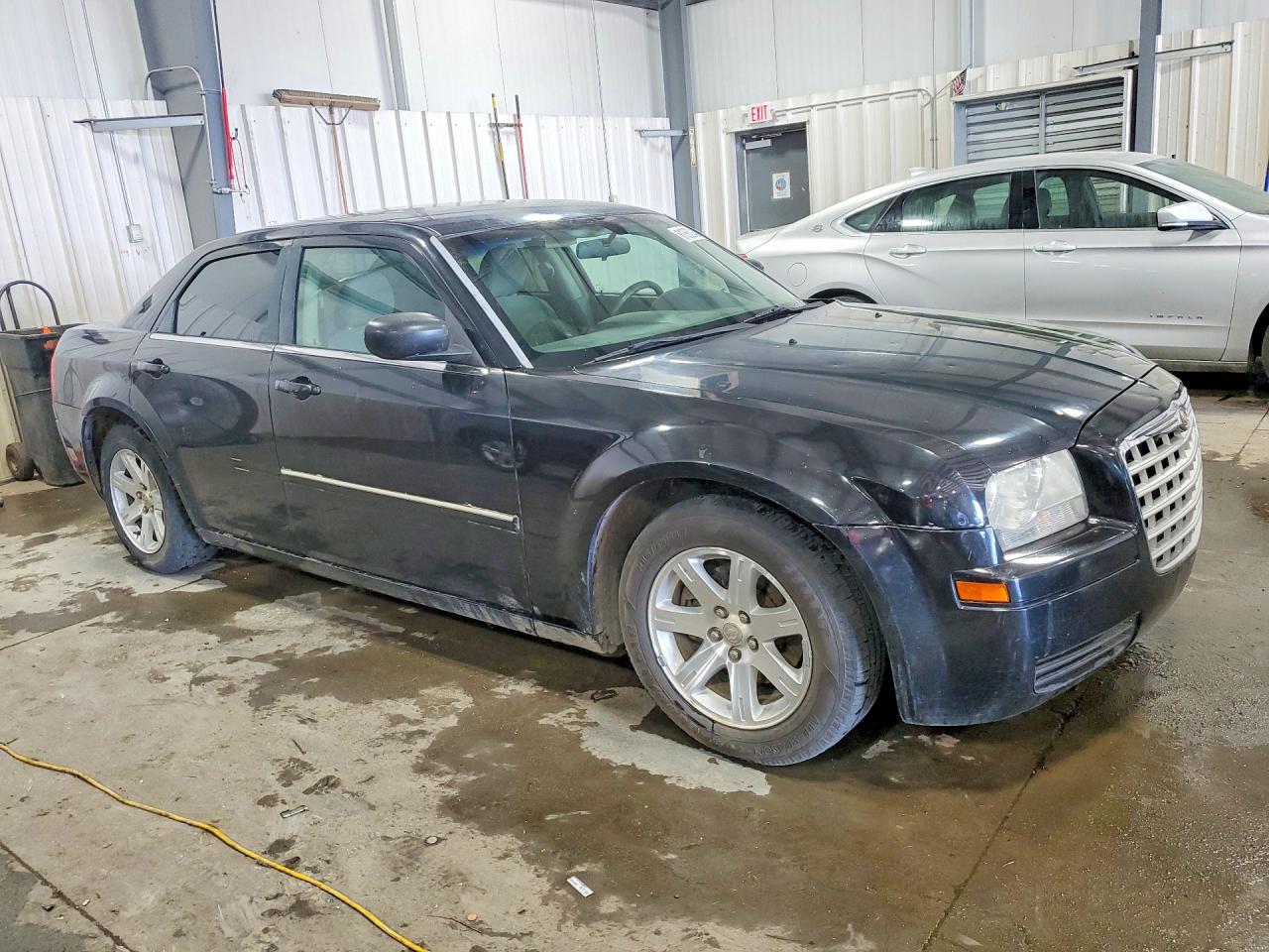 2007 Chrysler 300 Black vin: 2C3LA43R47H862479