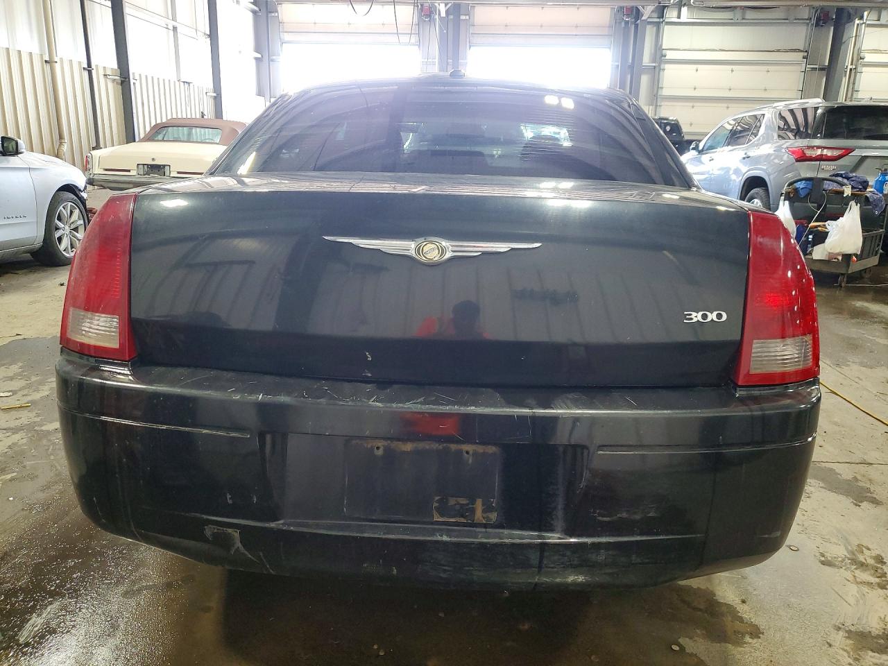 2007 Chrysler 300 Black vin: 2C3LA43R47H862479