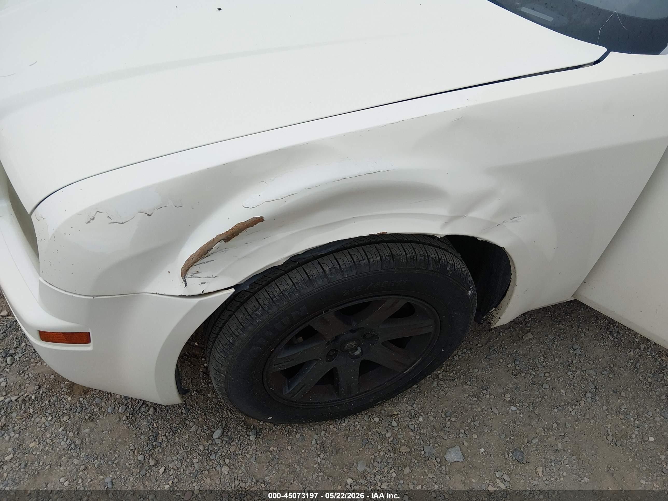 2007 Chrysler 300   Белый vin: 2C3LA43R57H600664